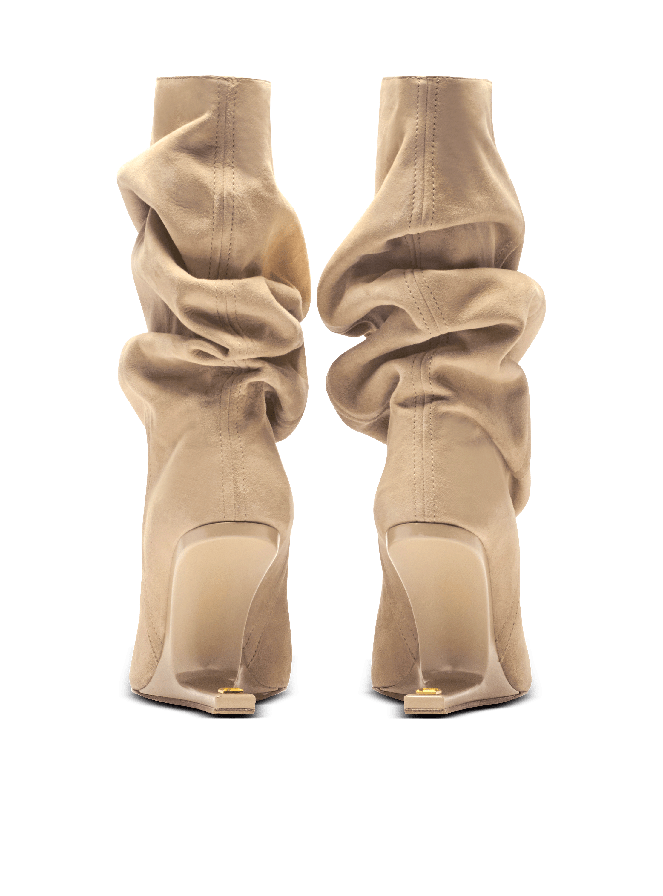 Botines No Wedge de ante