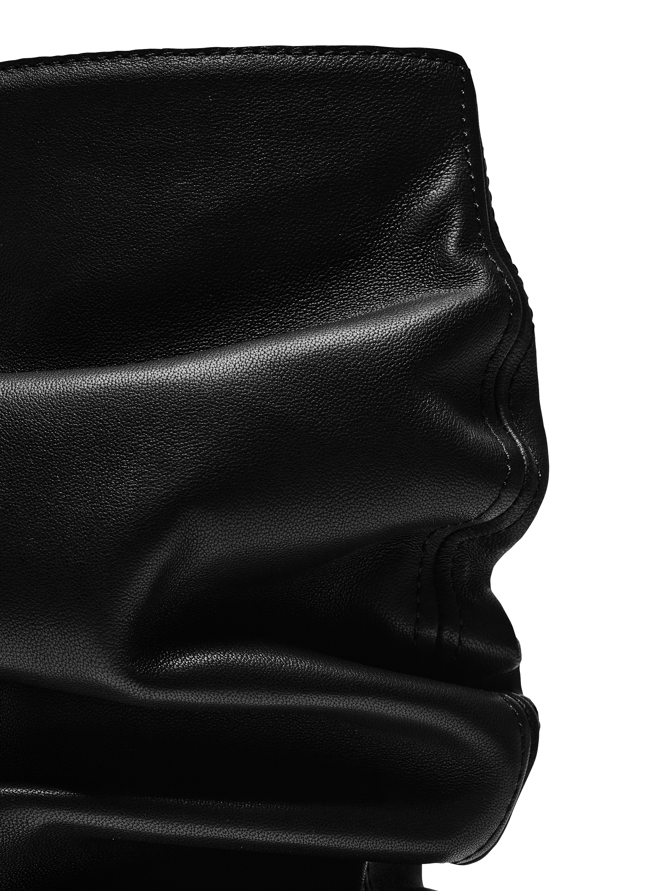 No Wedge smooth leather ankle boots