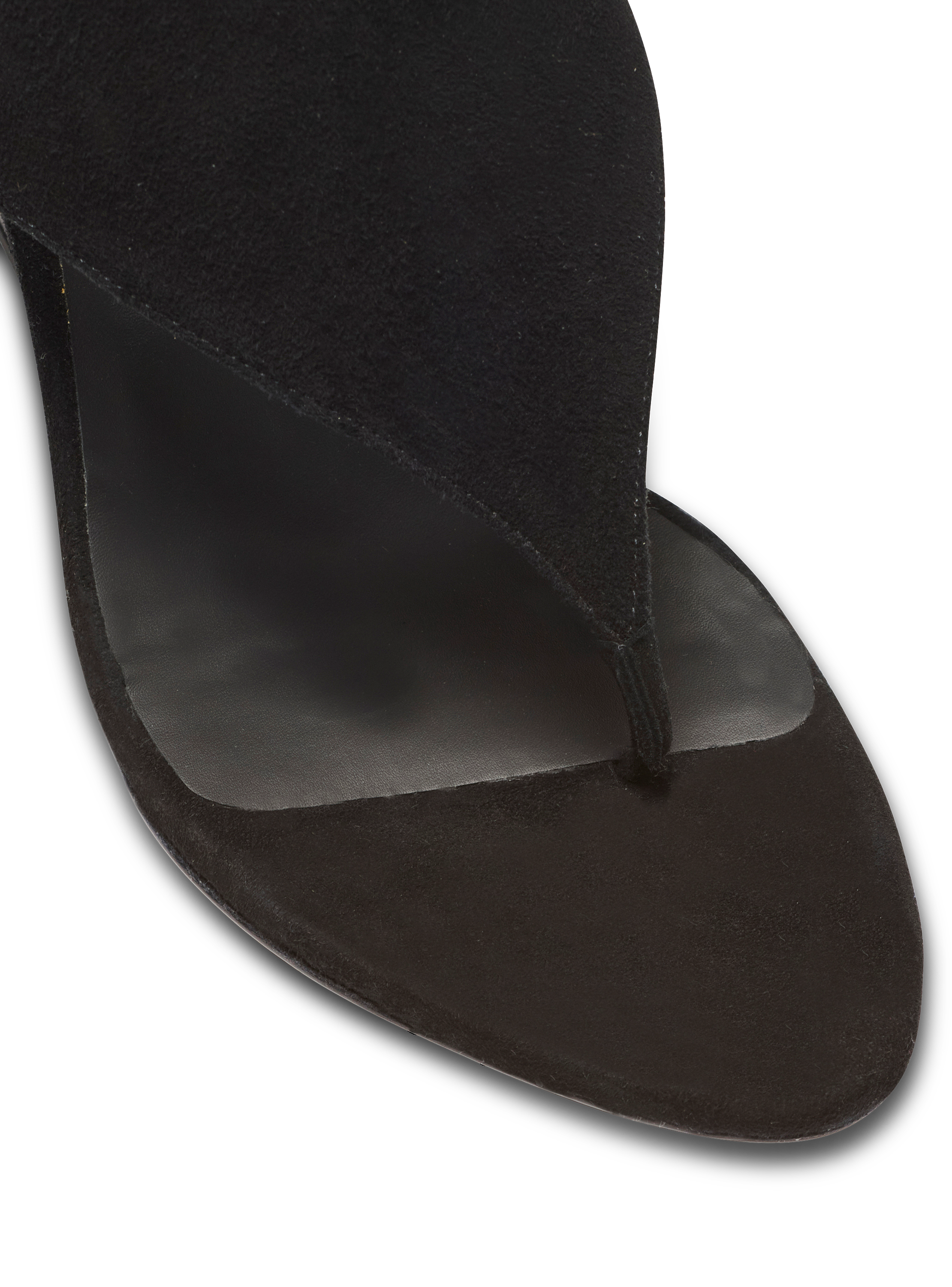 No Wedge suede sandals