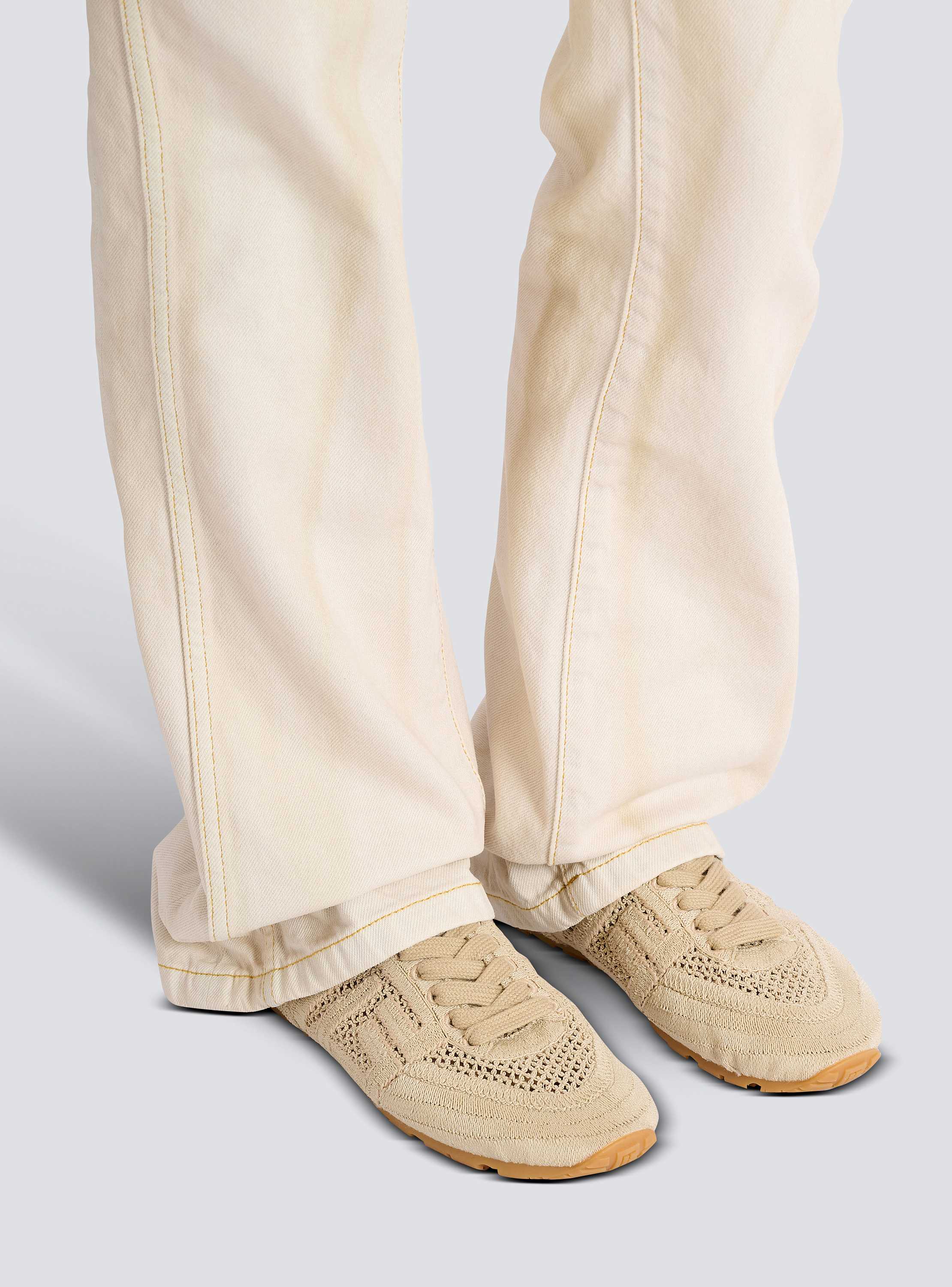 Racer 45 macram&eacute; trainers