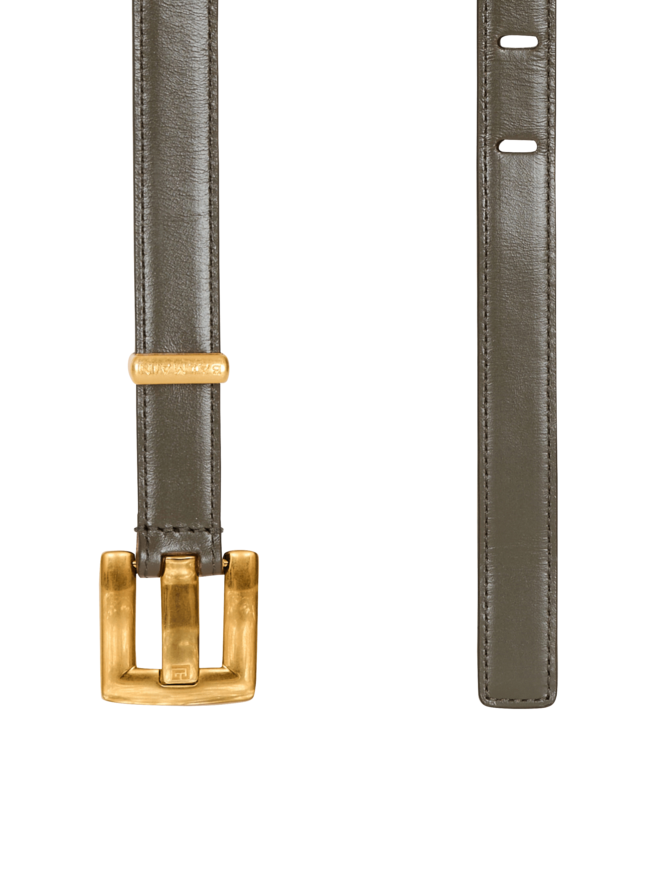 Anthem smooth leather belt