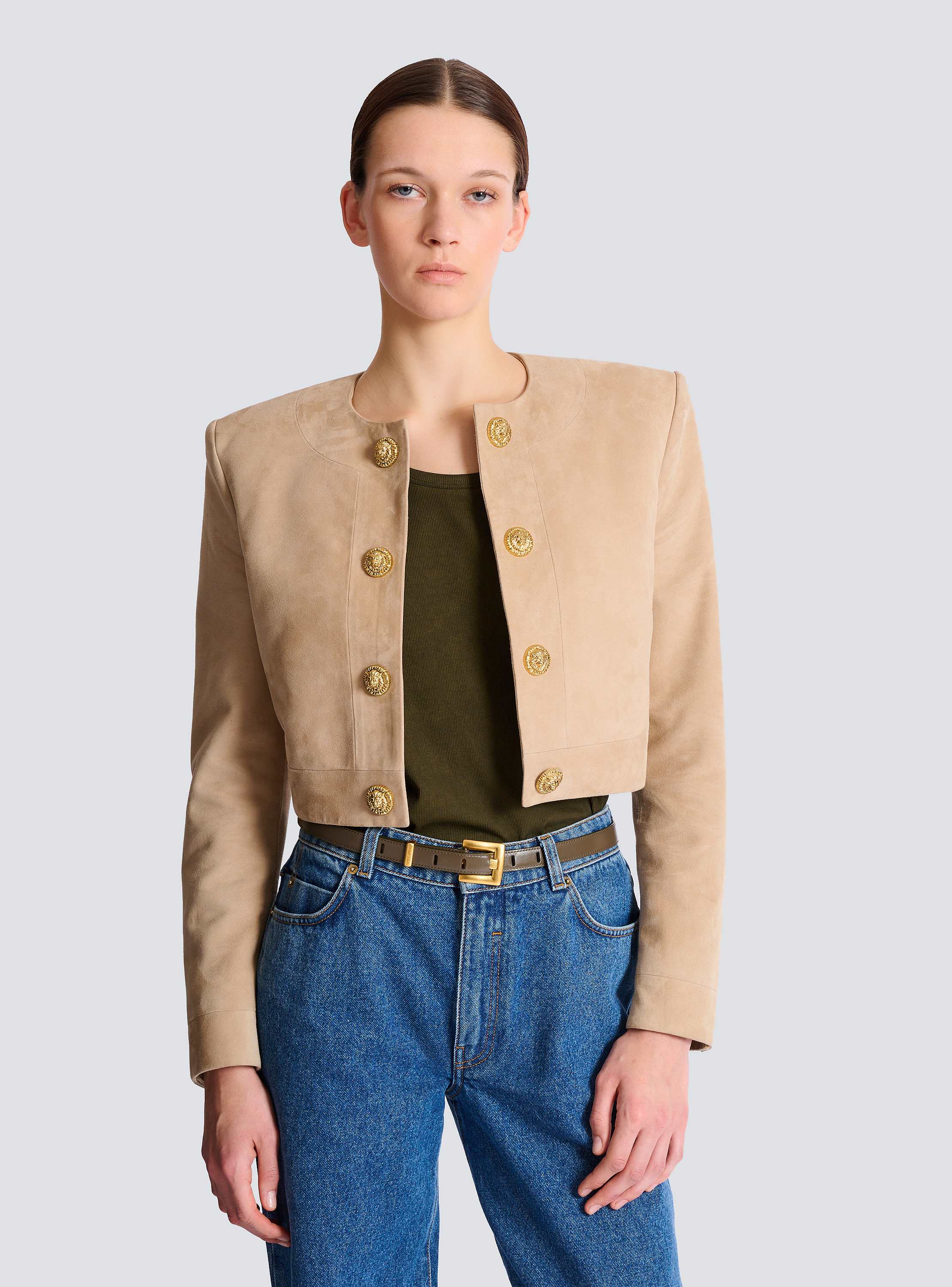 Anthem smooth leather belt