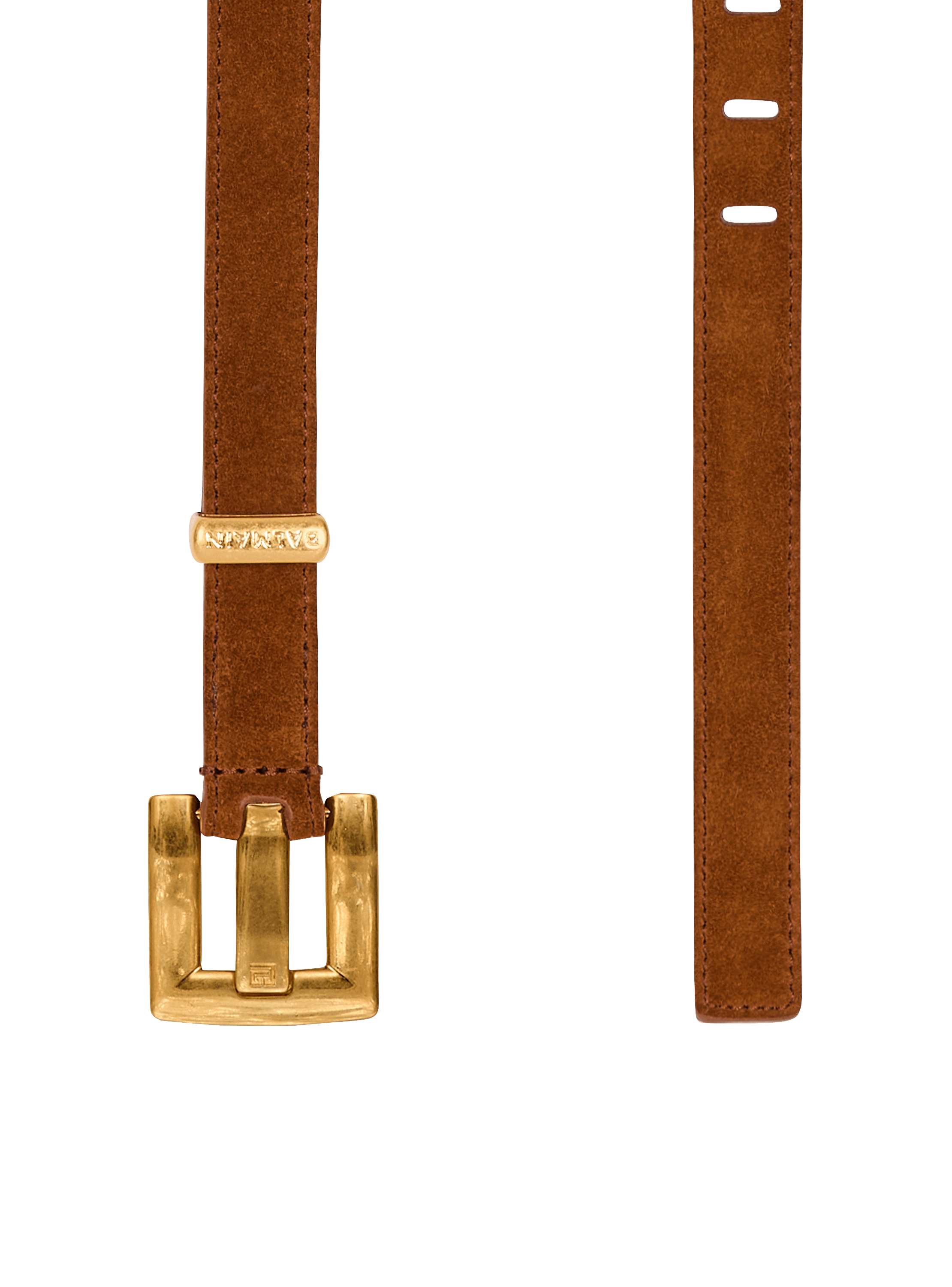 Anthem suede leather belt