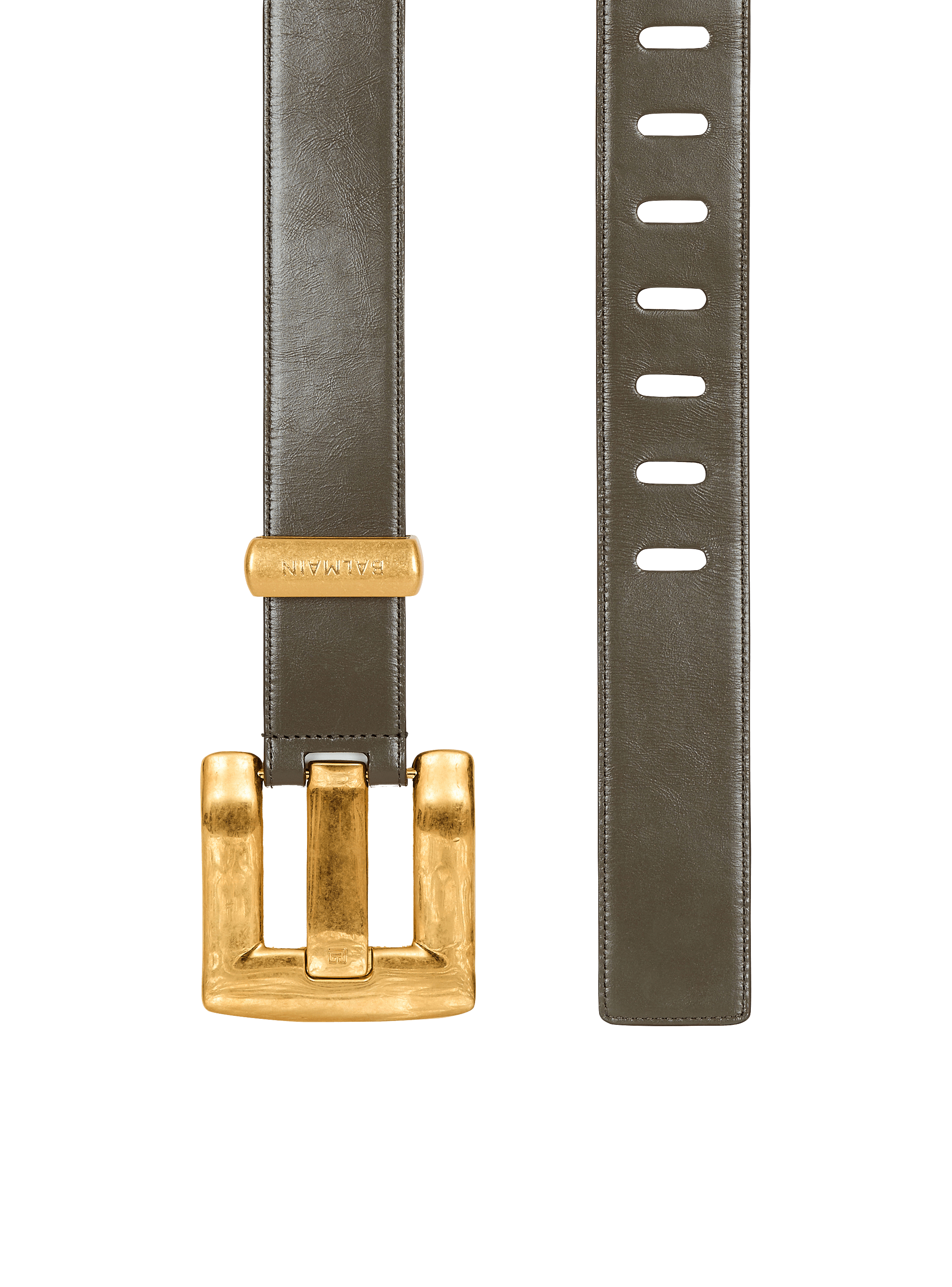 Anthem calfskin leather belt