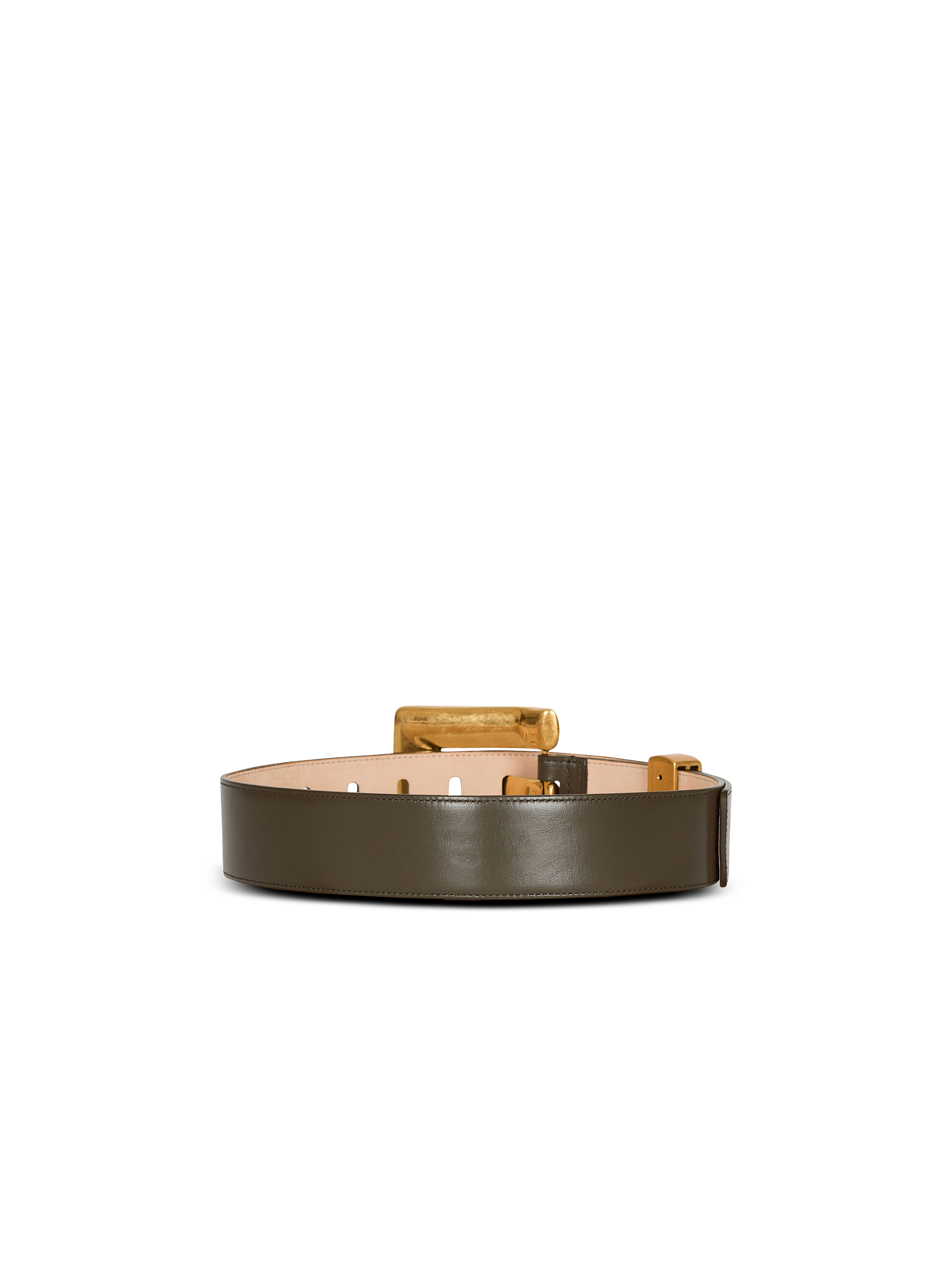 Anthem calfskin leather belt