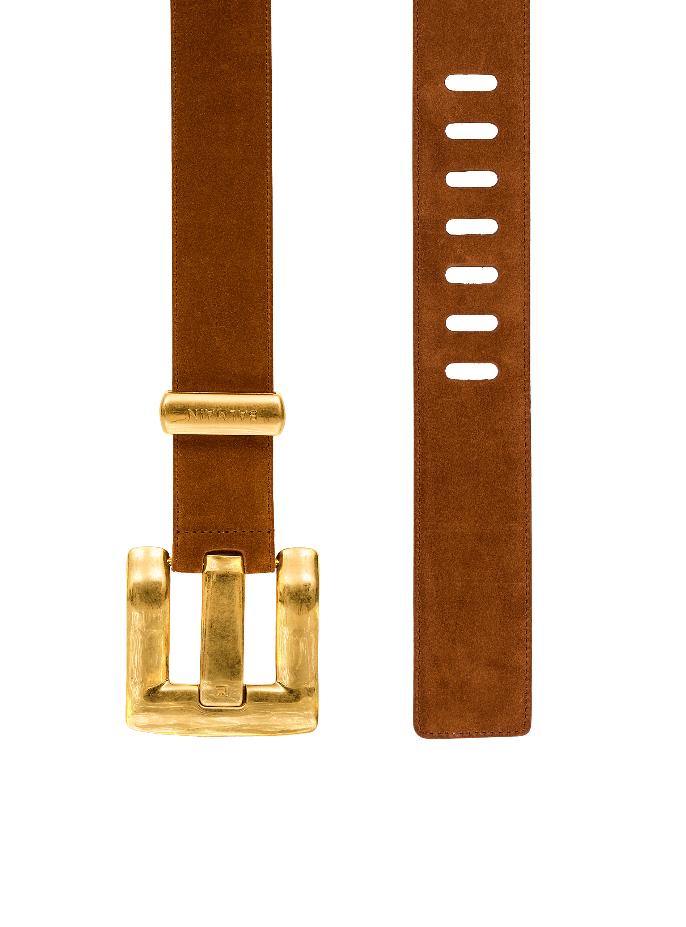 Anthem suede leather belt