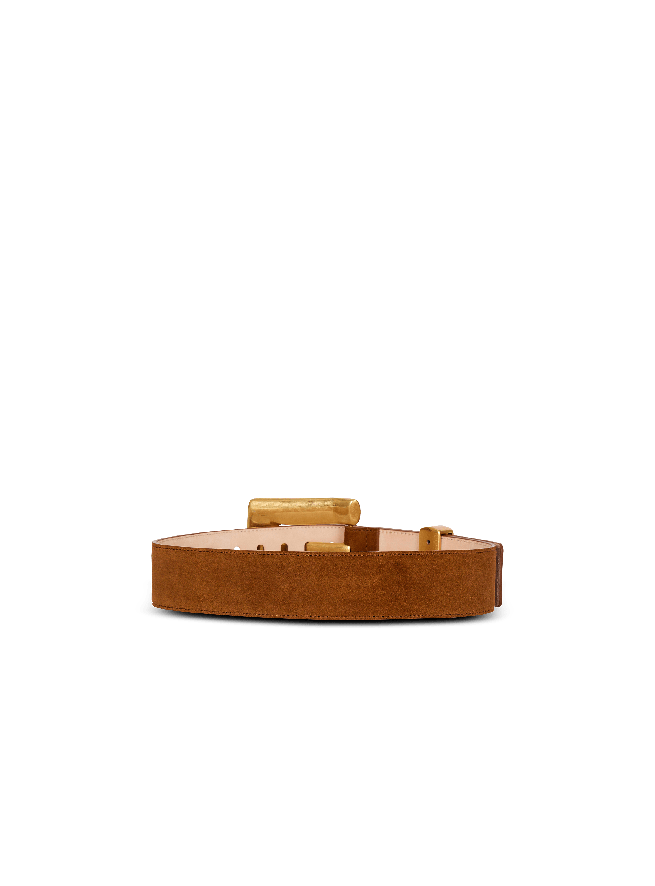 Anthem suede leather belt