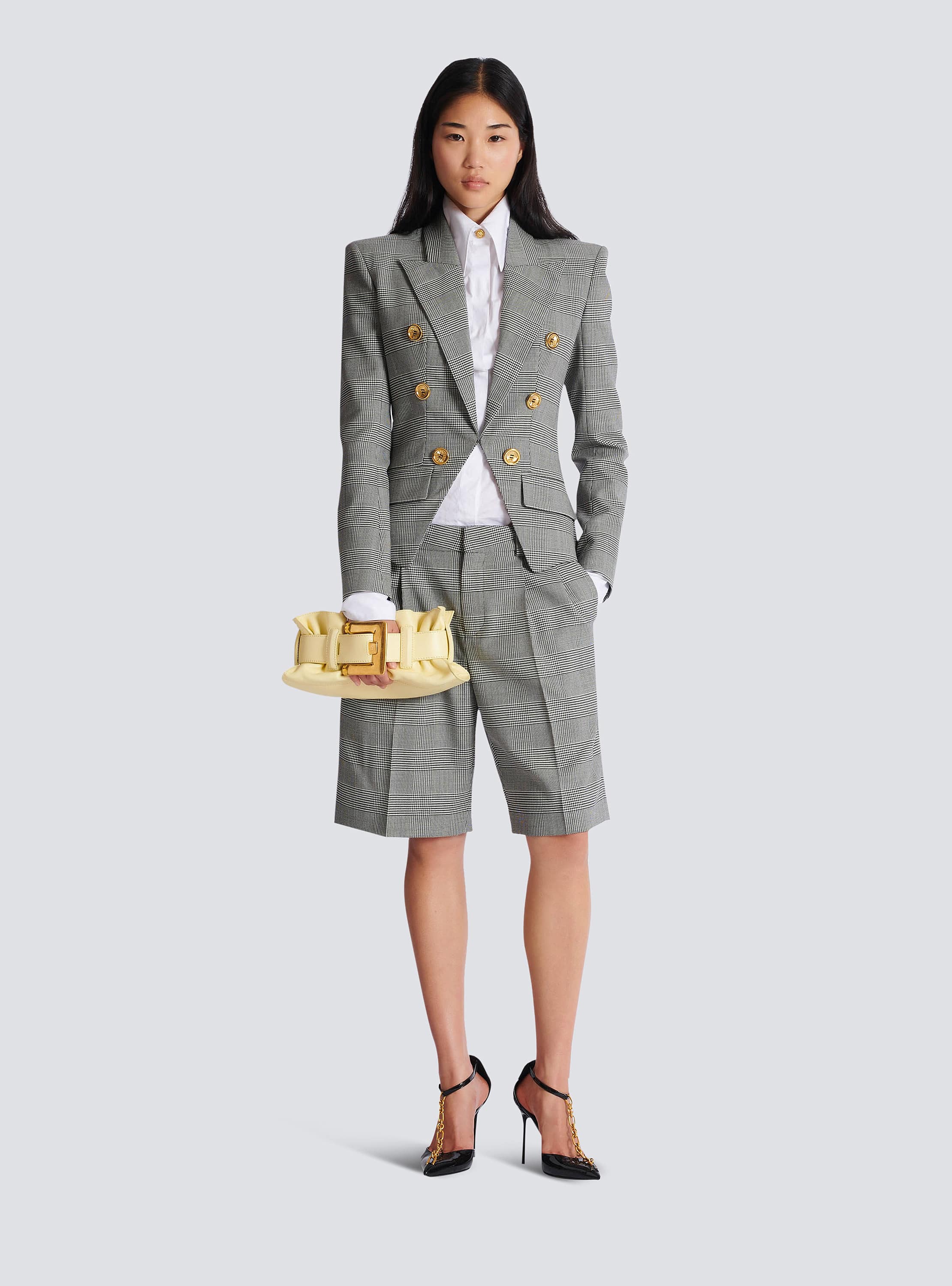 Mini Anthem Shoulder bag in calfskin leather