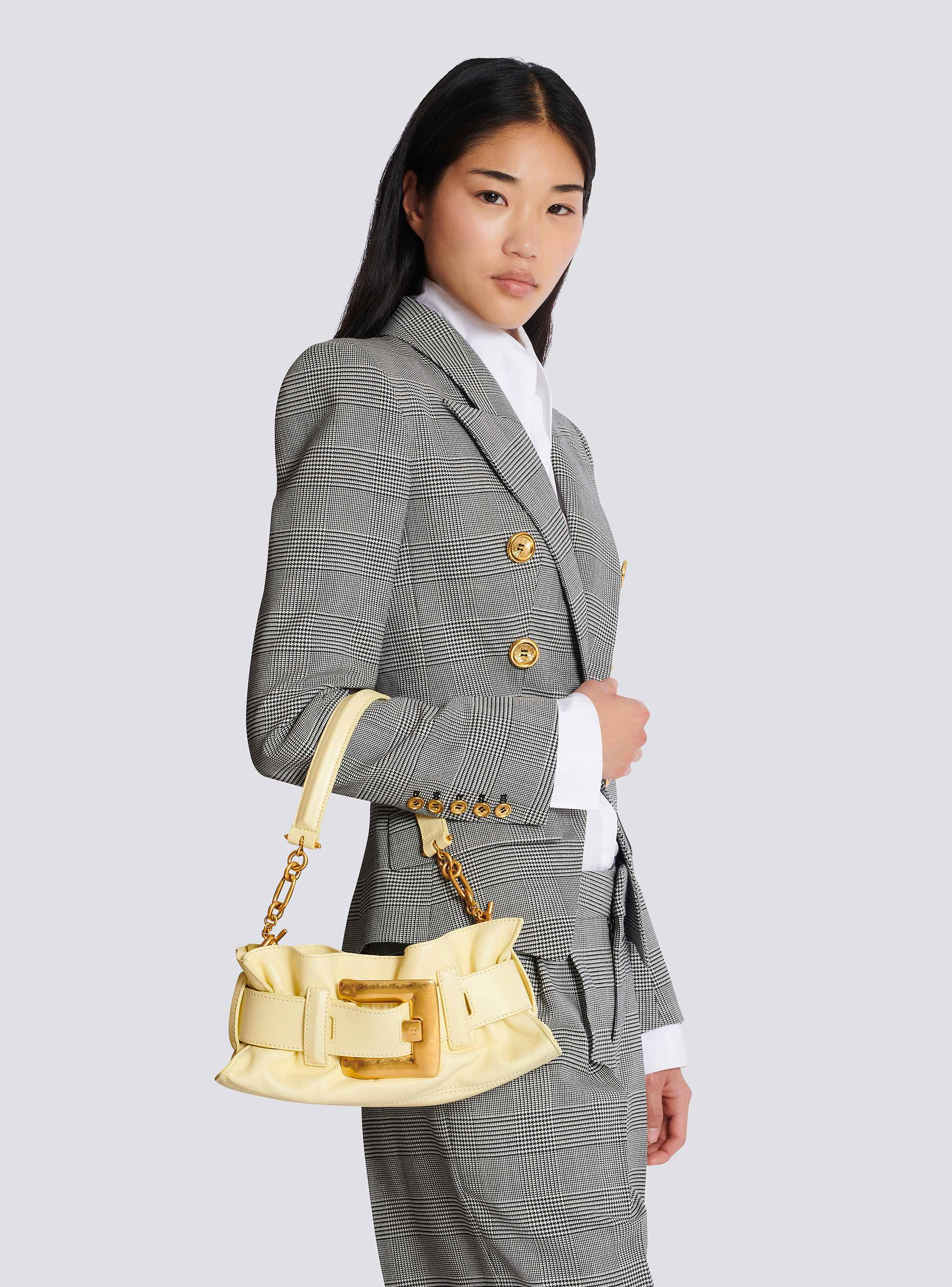 Mini Anthem Shoulder bag in calfskin leather