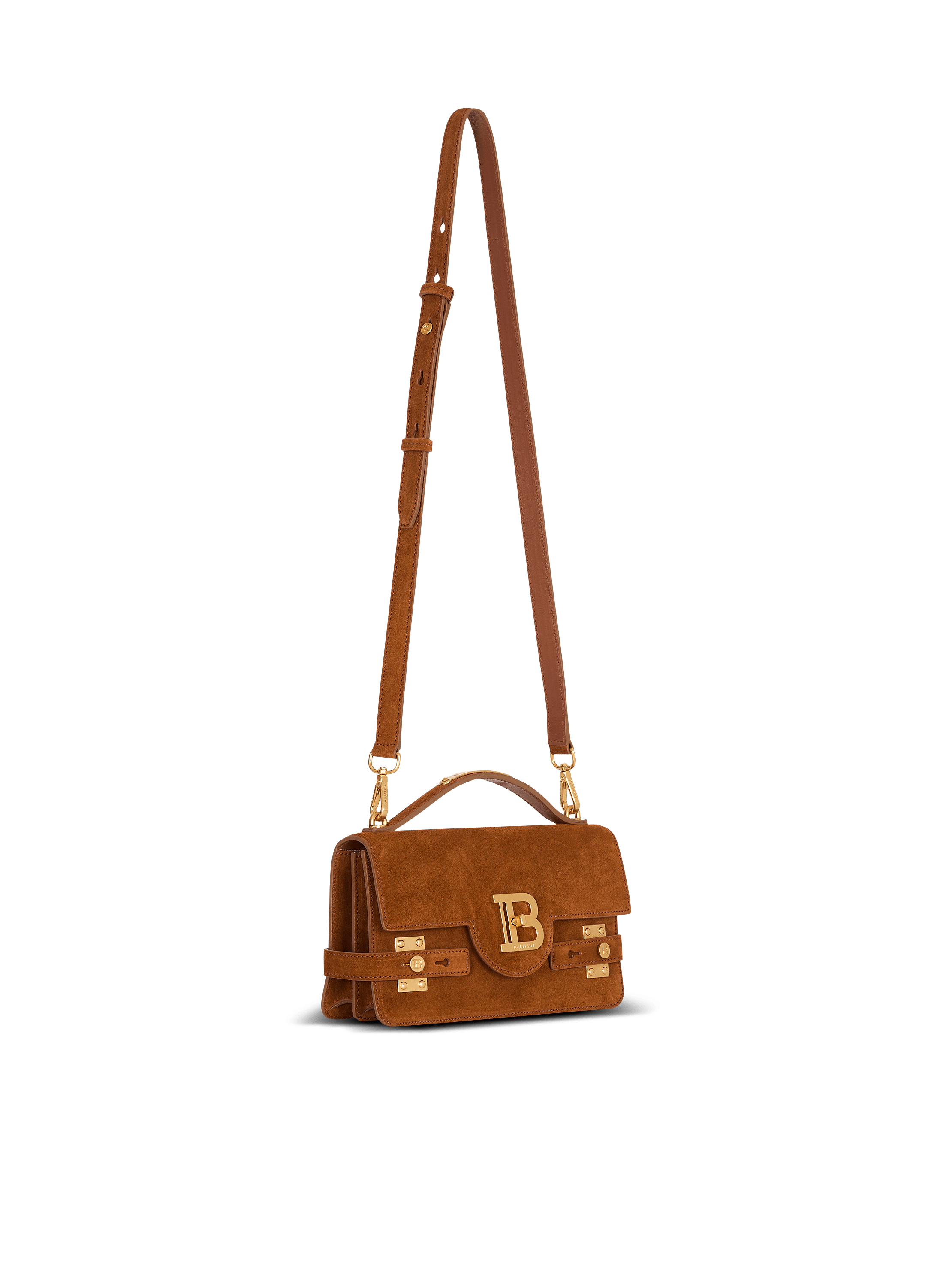 Suede B-Buzz Shoulder 24 bag