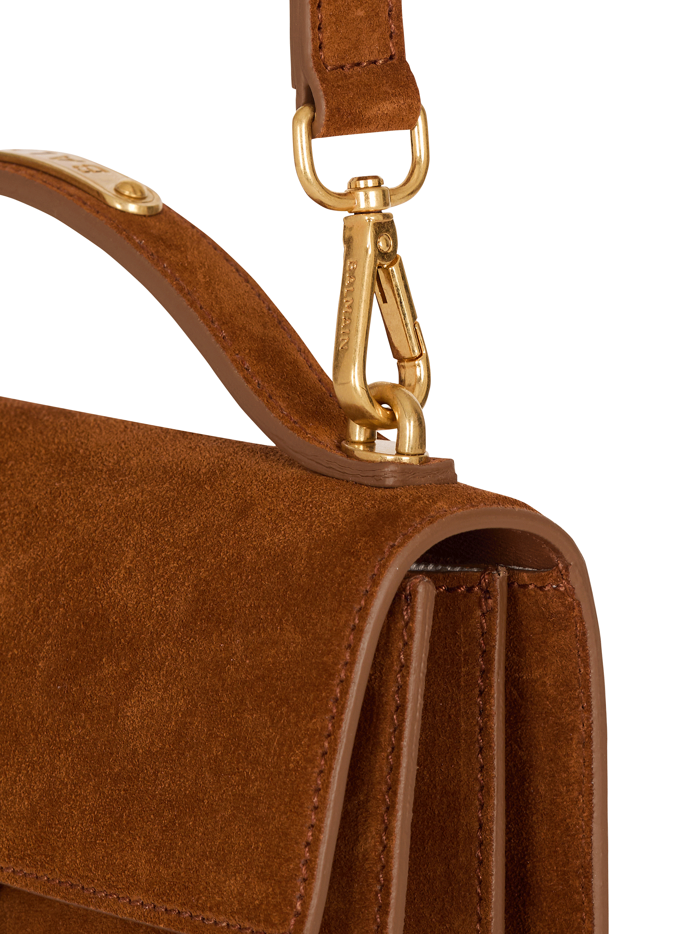 Suede B-Buzz Shoulder 24 bag