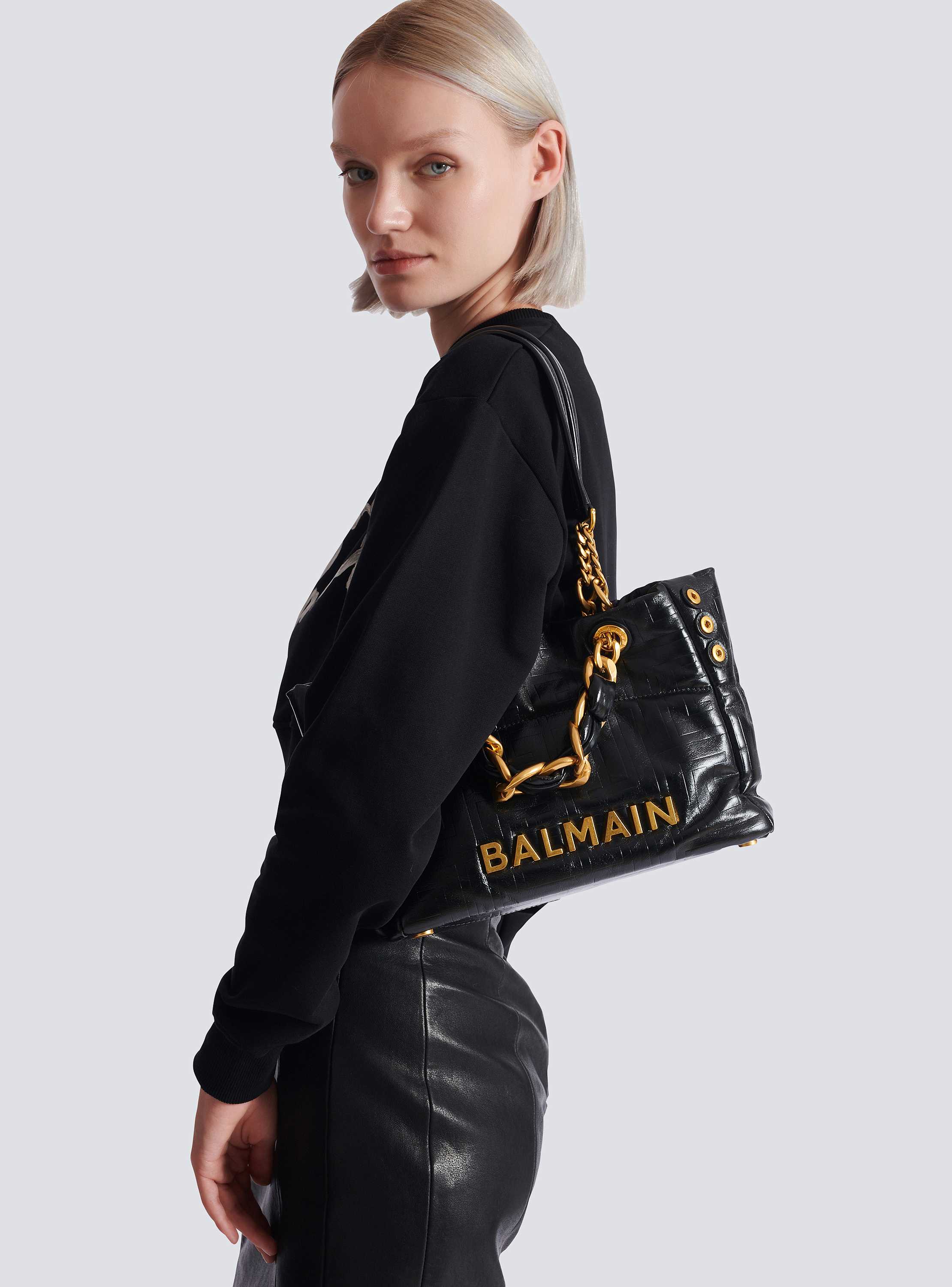 1945 ソフト クラックドカーフレザー スモール トートバッグ