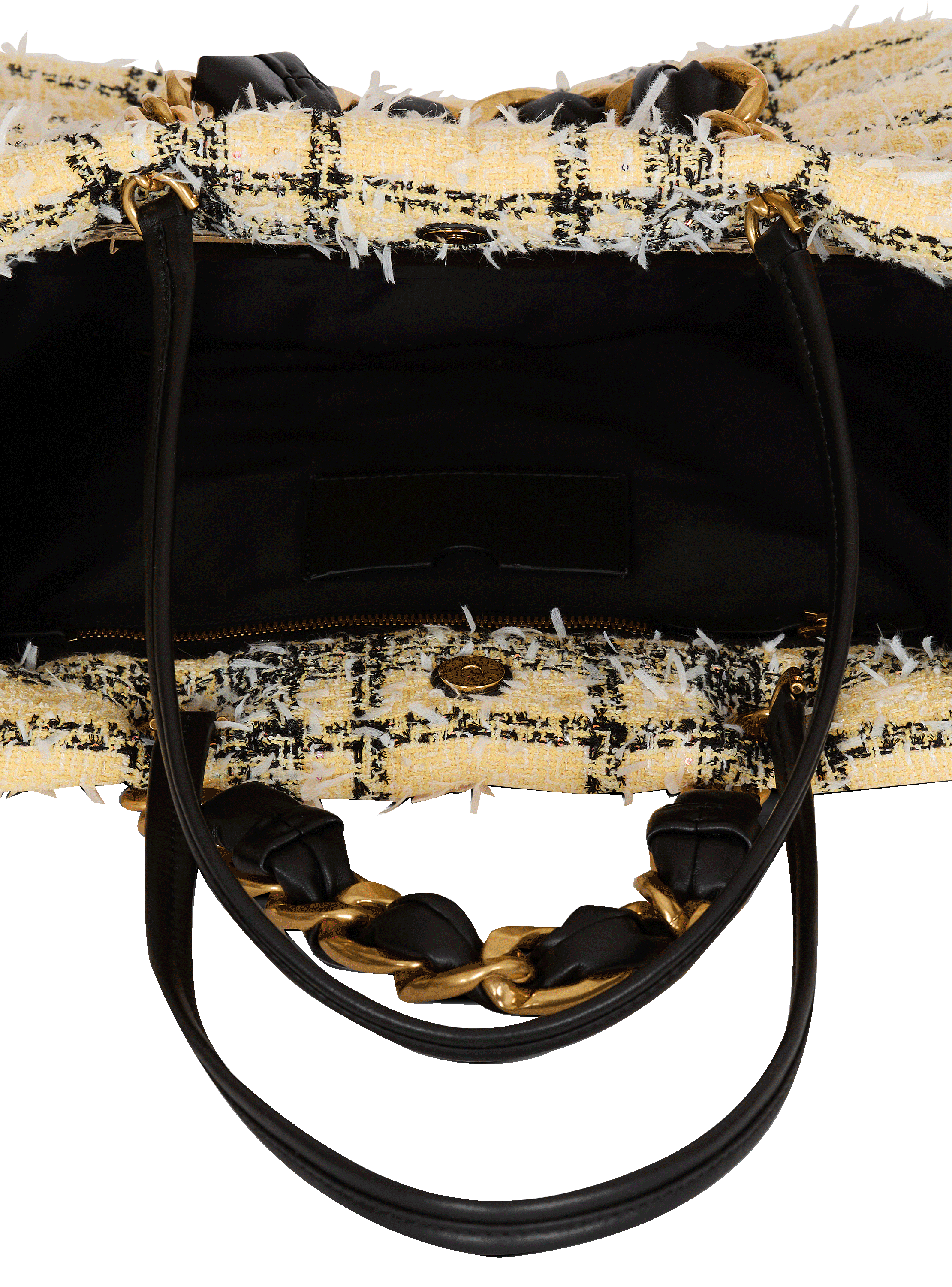 Plaid tweed 1945 tote bag