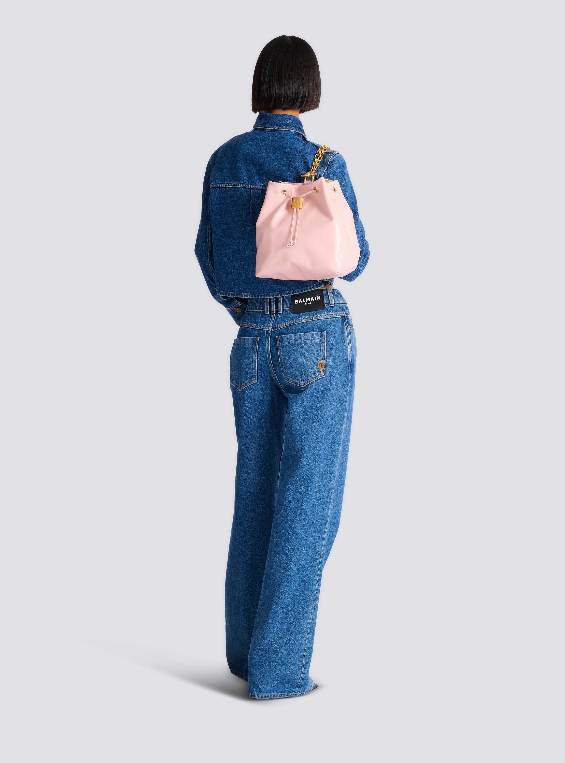 Pulse calfskin leather backpack