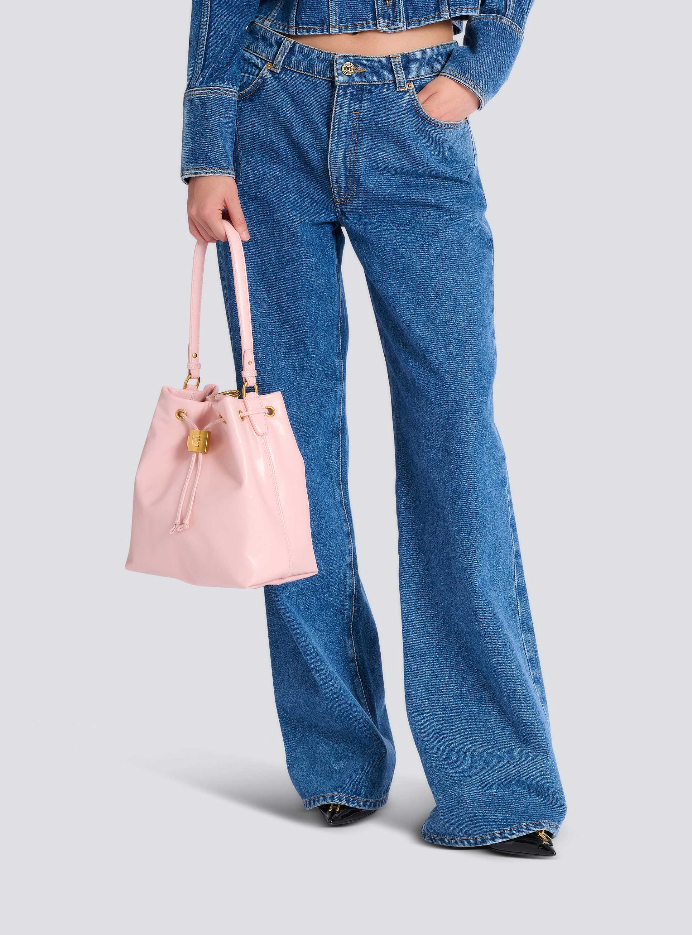 Pulse calfskin leather backpack