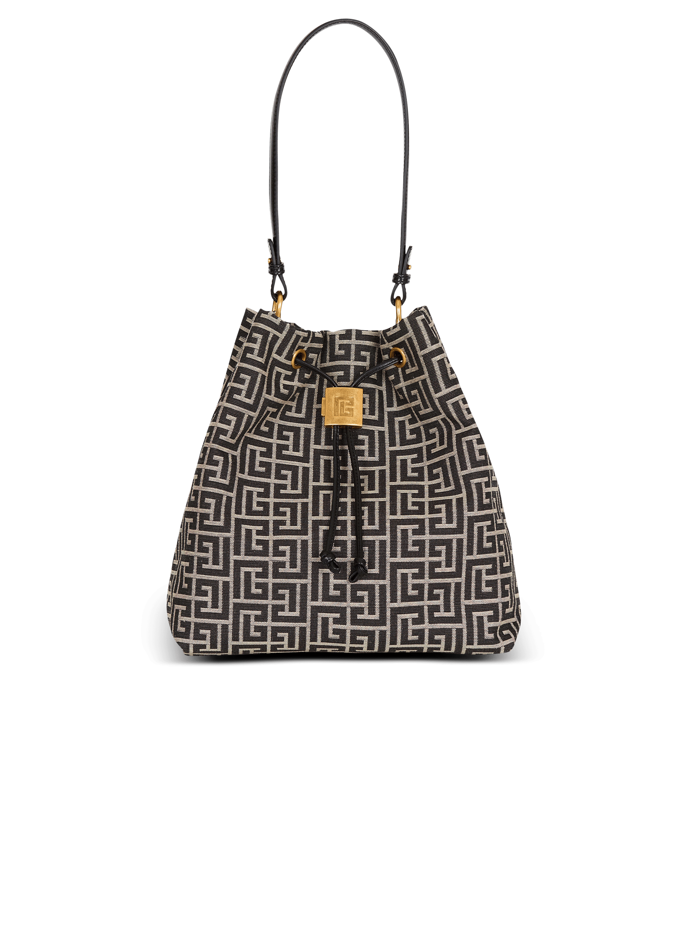 Pulse monogram jacquard backpack