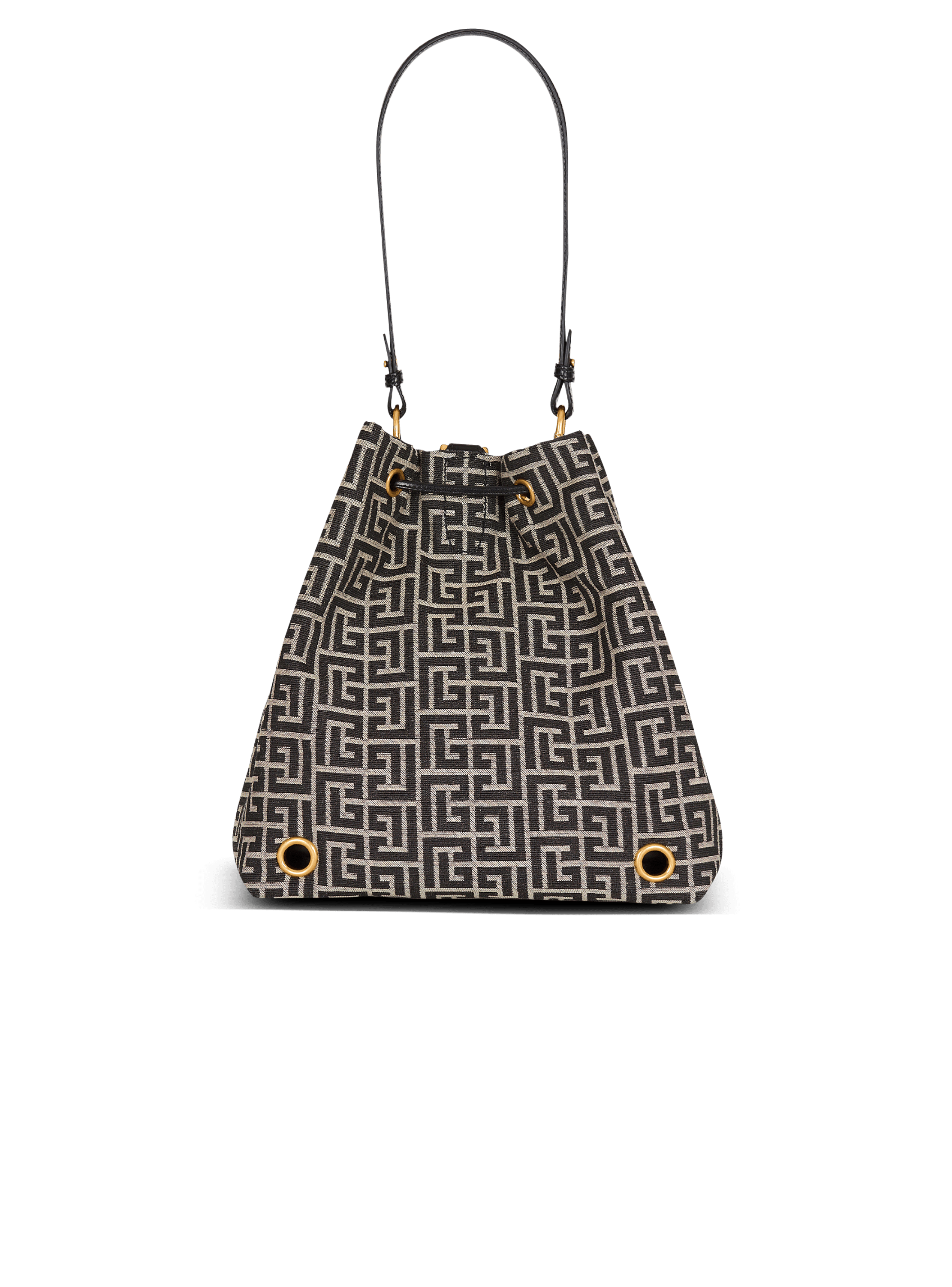 Pulse monogram jacquard backpack