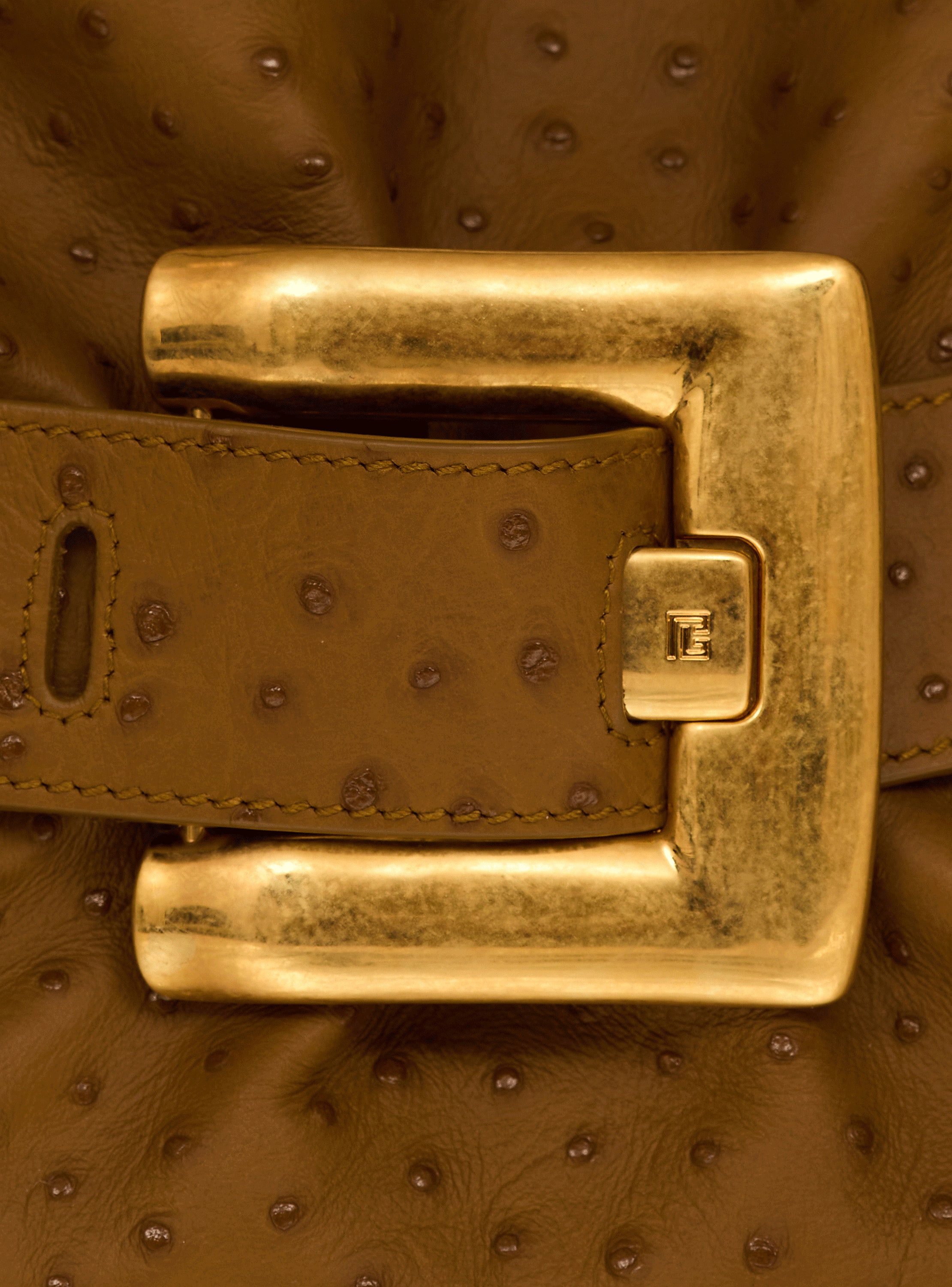 Medium Anthem bag in embossed calfskin