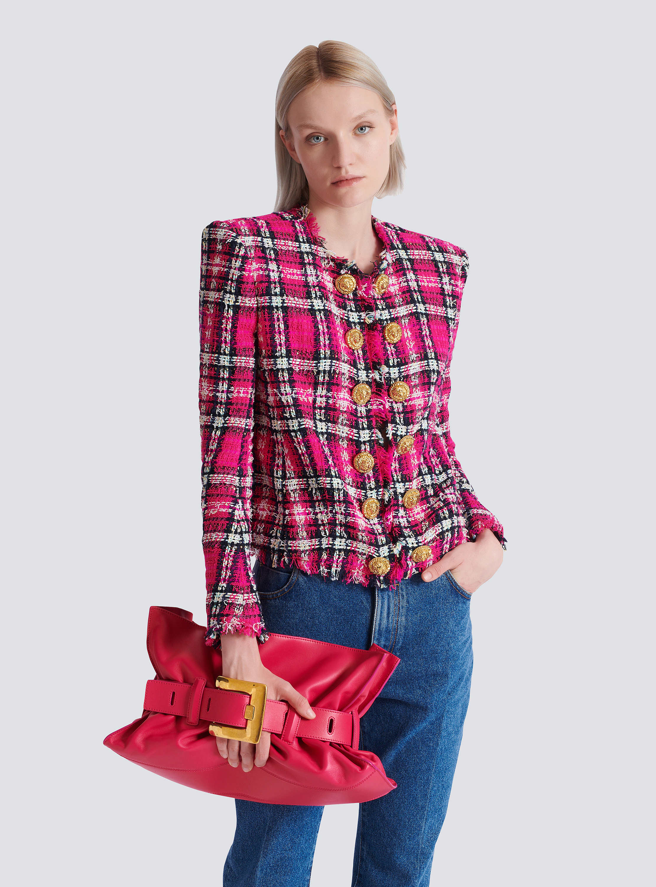 Medium Anthem bag in calfskin leather