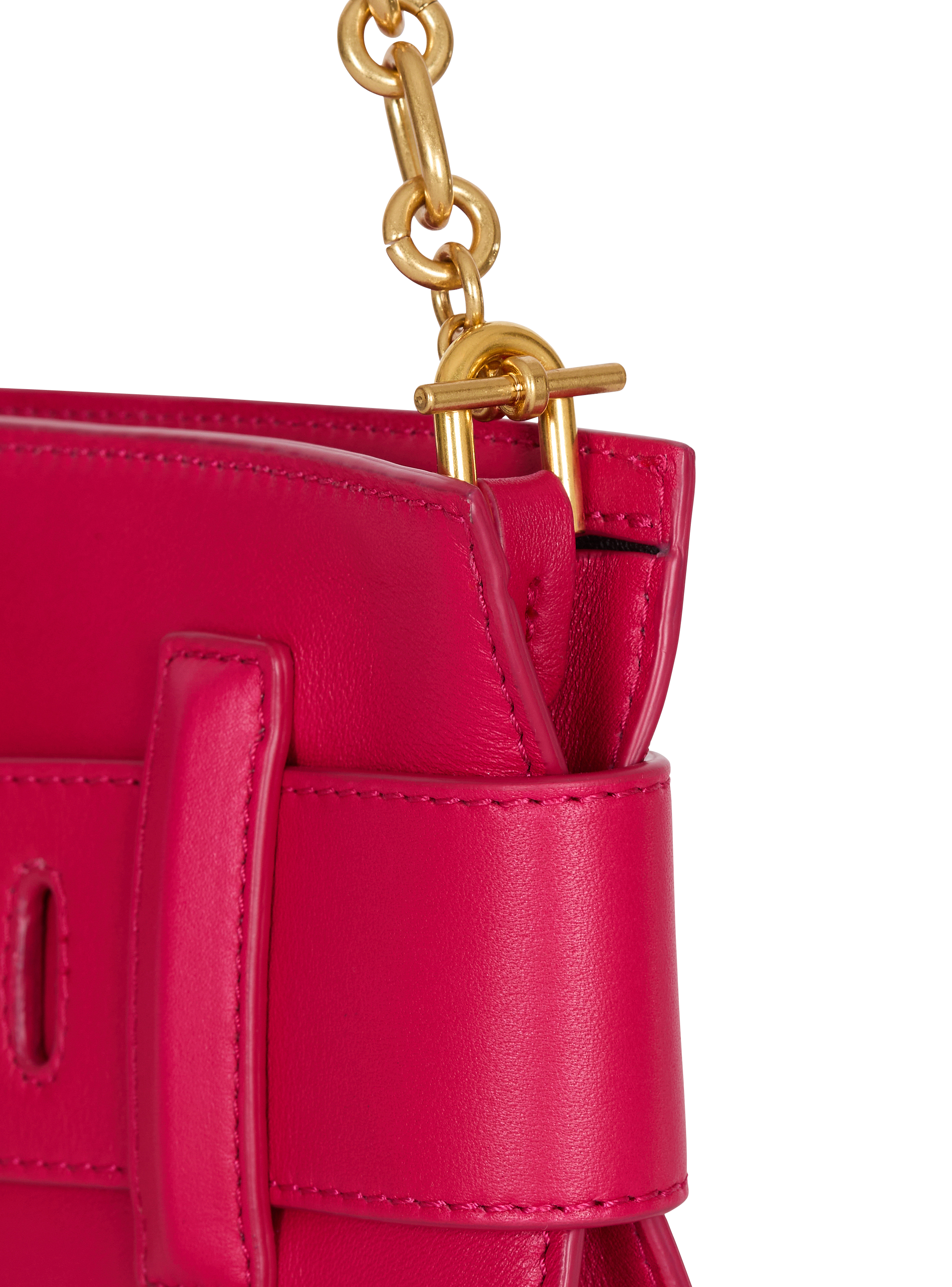 Anthem calfskin leather clutch