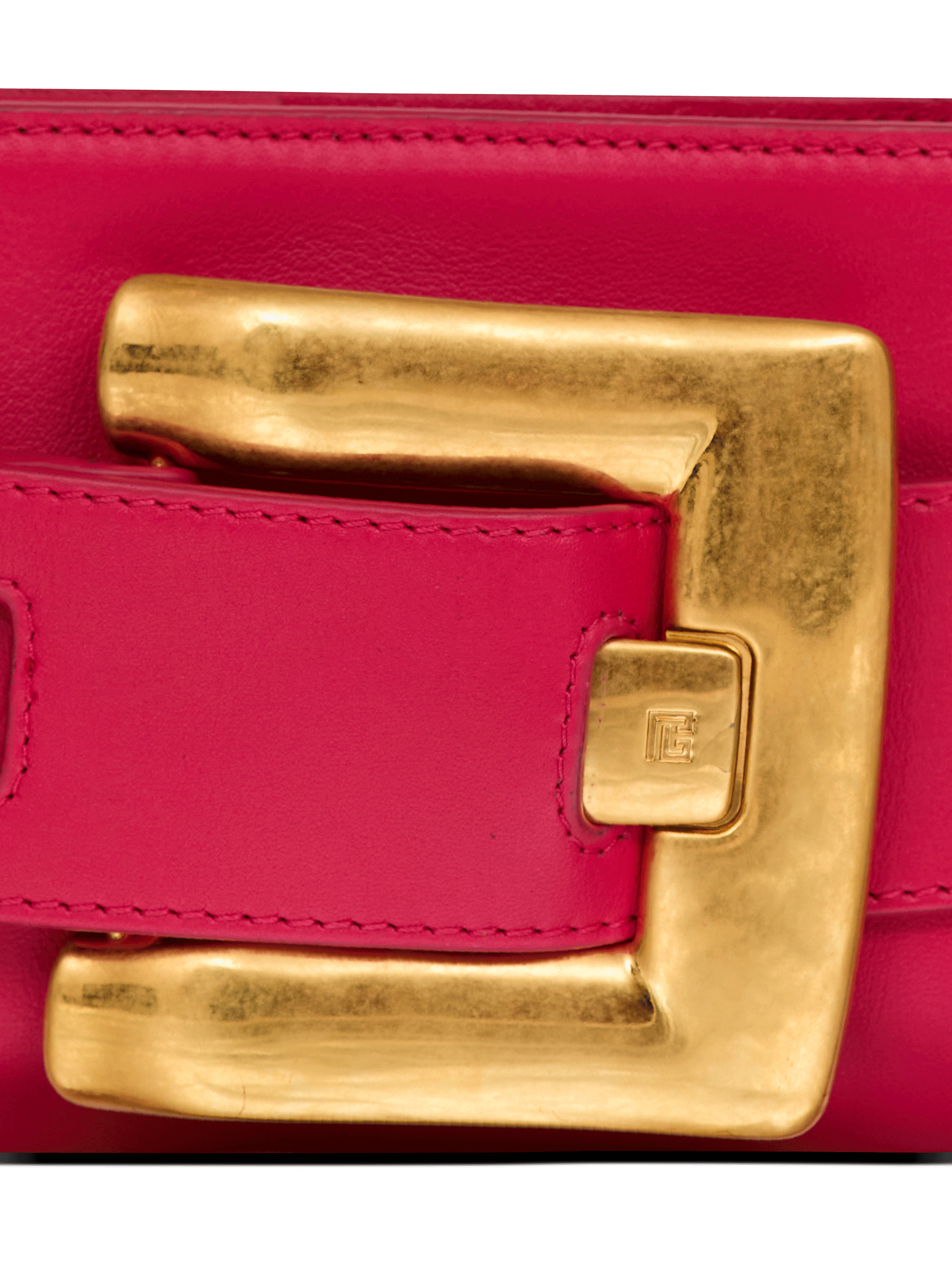 Anthem calfskin leather clutch