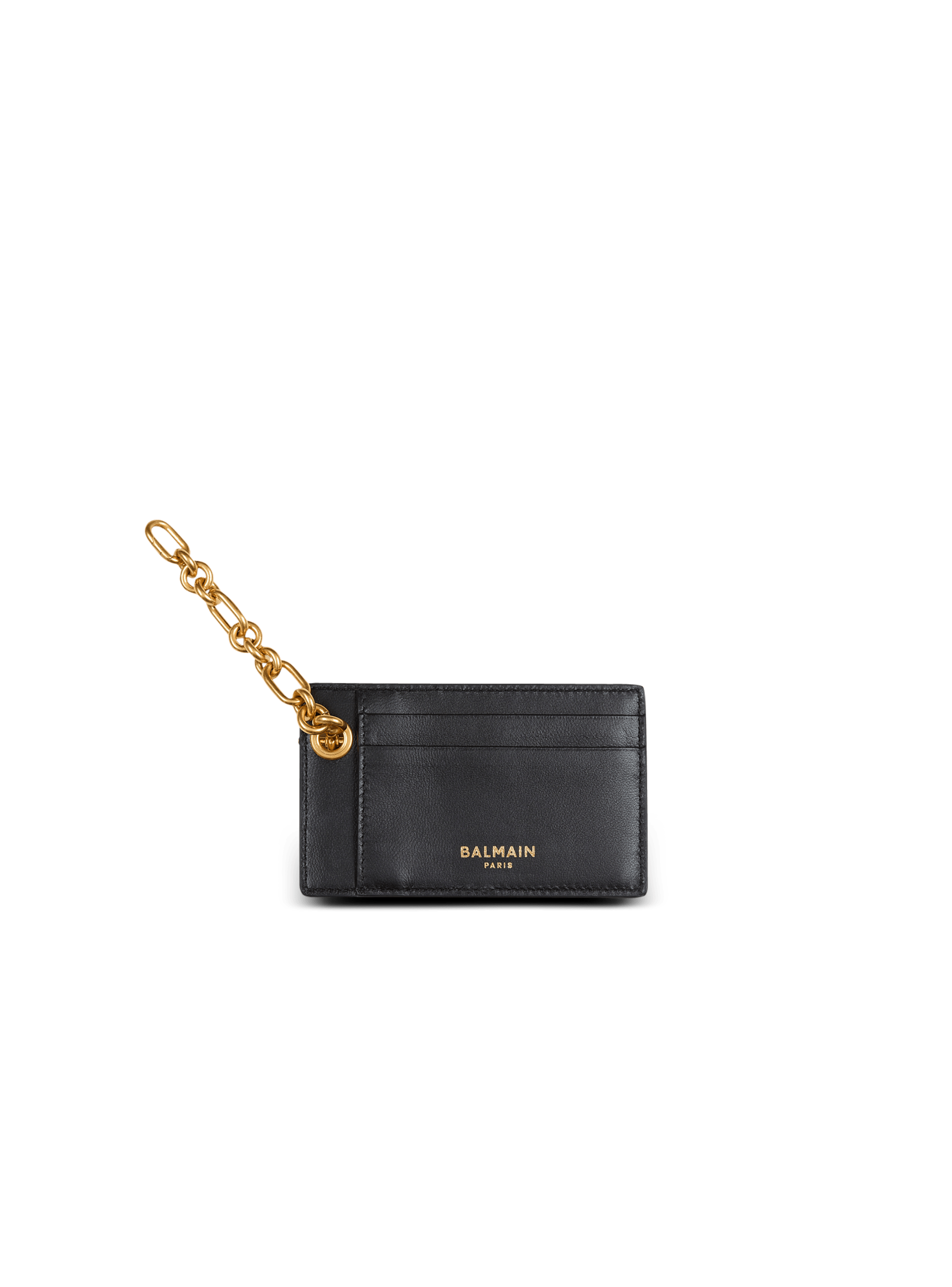 Pulse monogram jacquard card holder