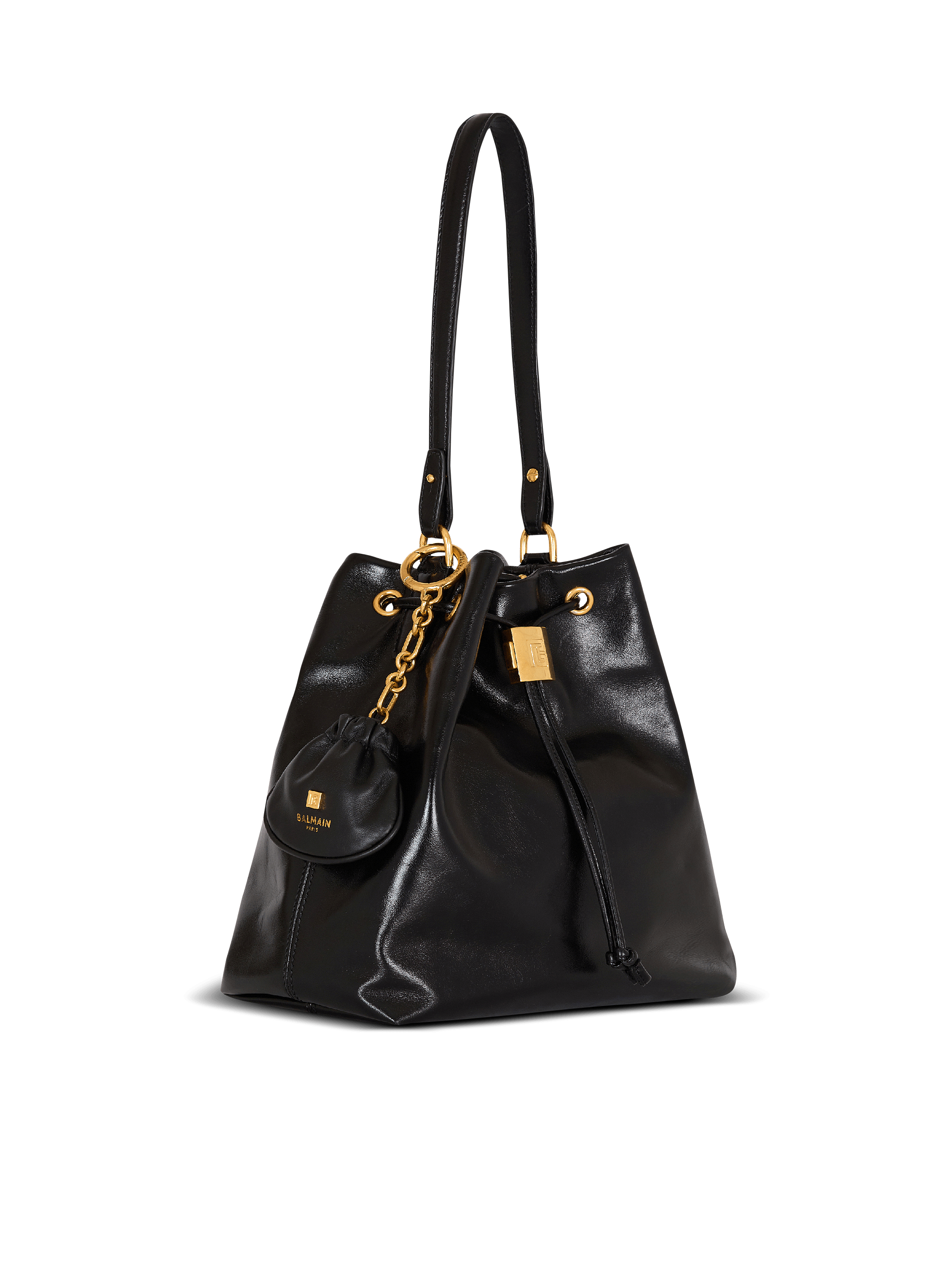 Pulse leather key ring