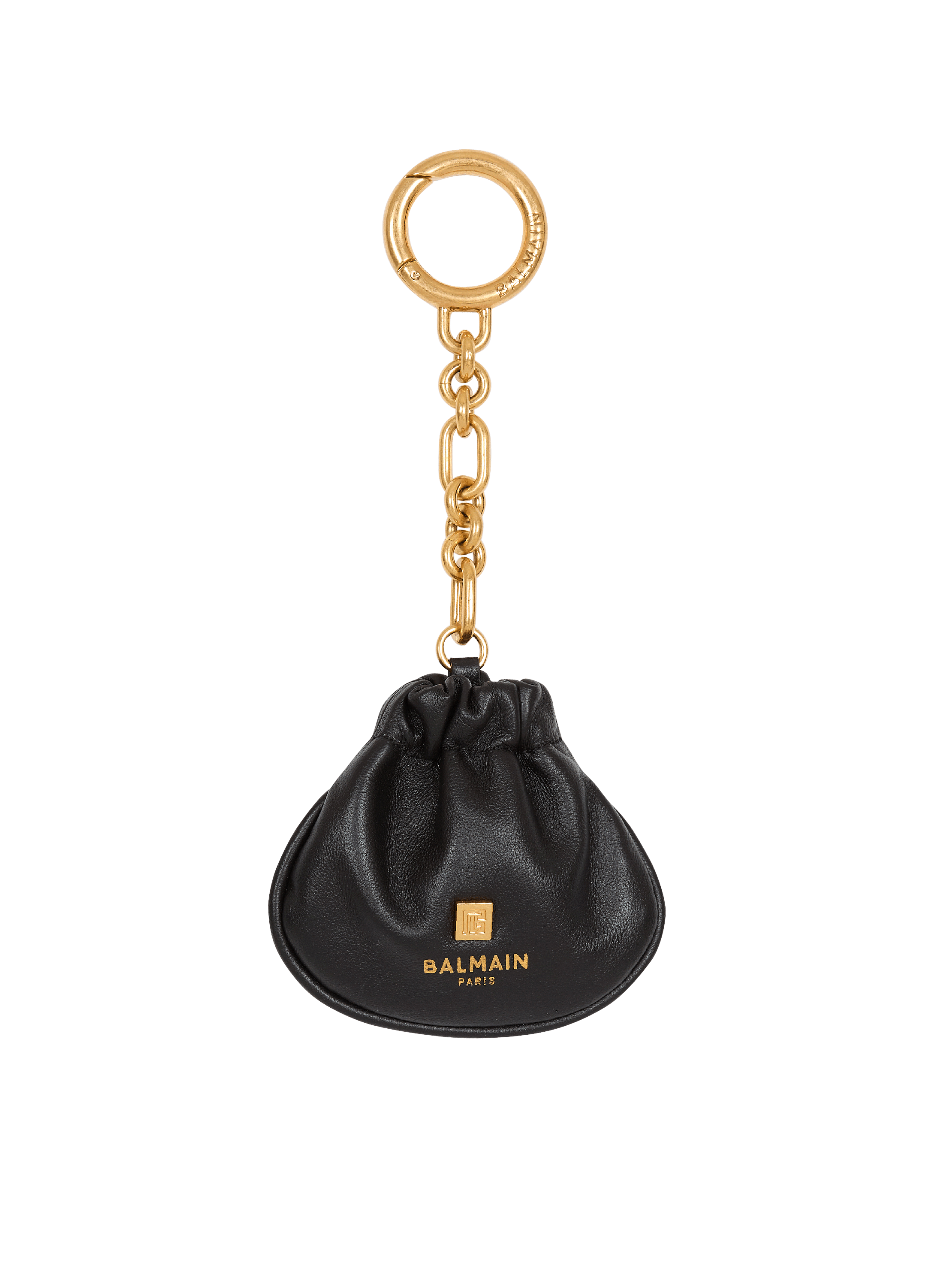 Pulse leather key ring