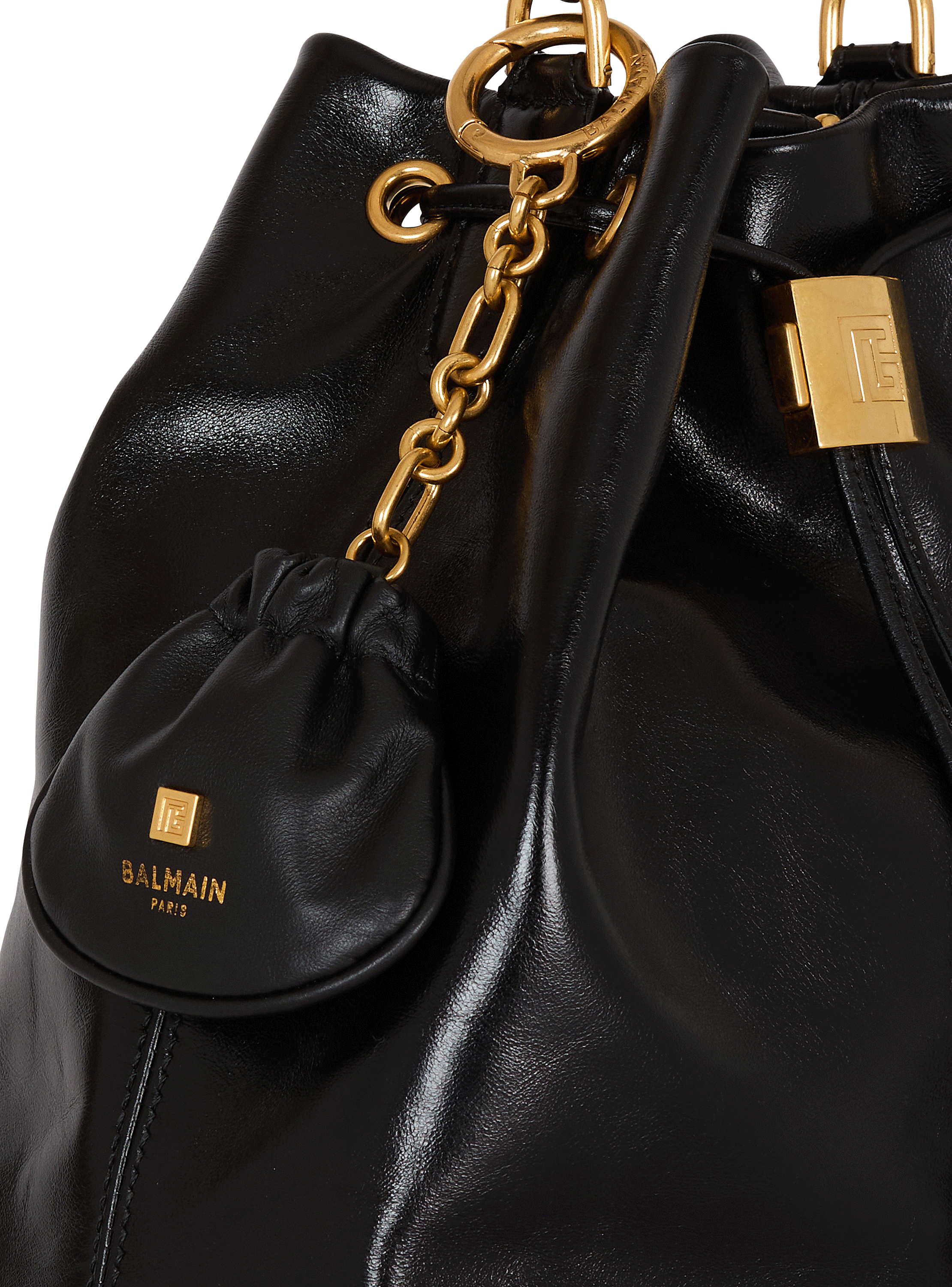 Pulse leather key ring