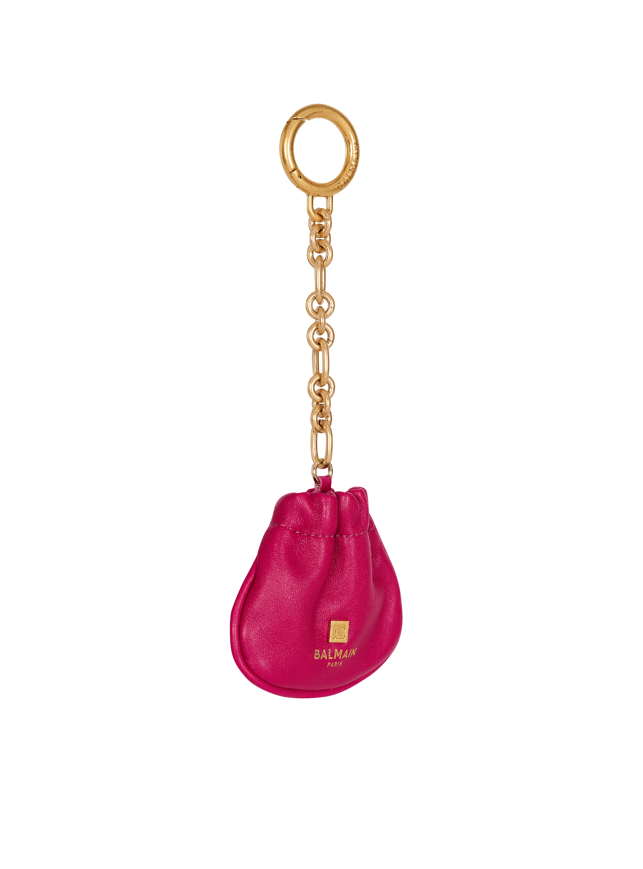 Pulse leather key ring