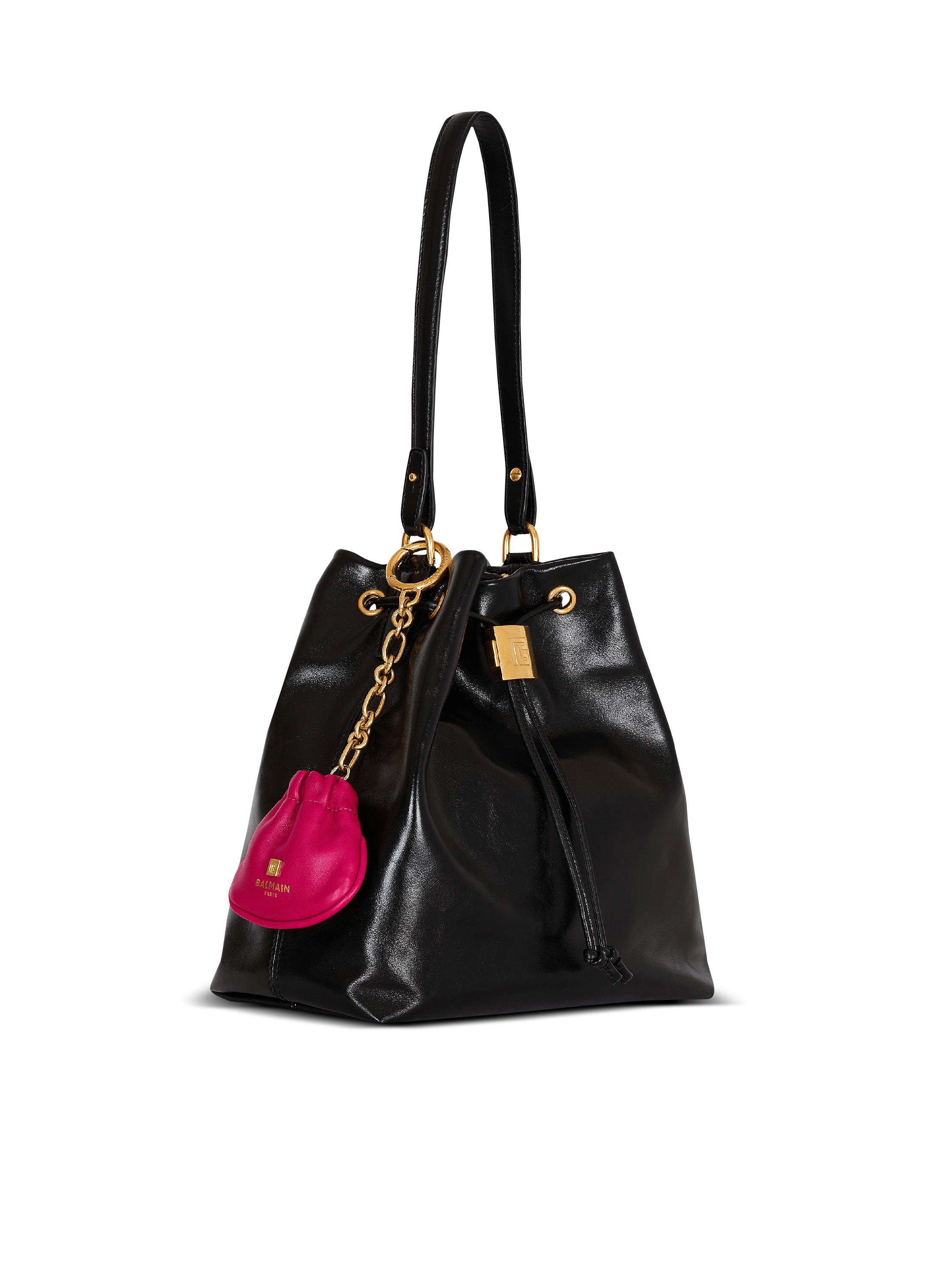 Pulse leather key ring