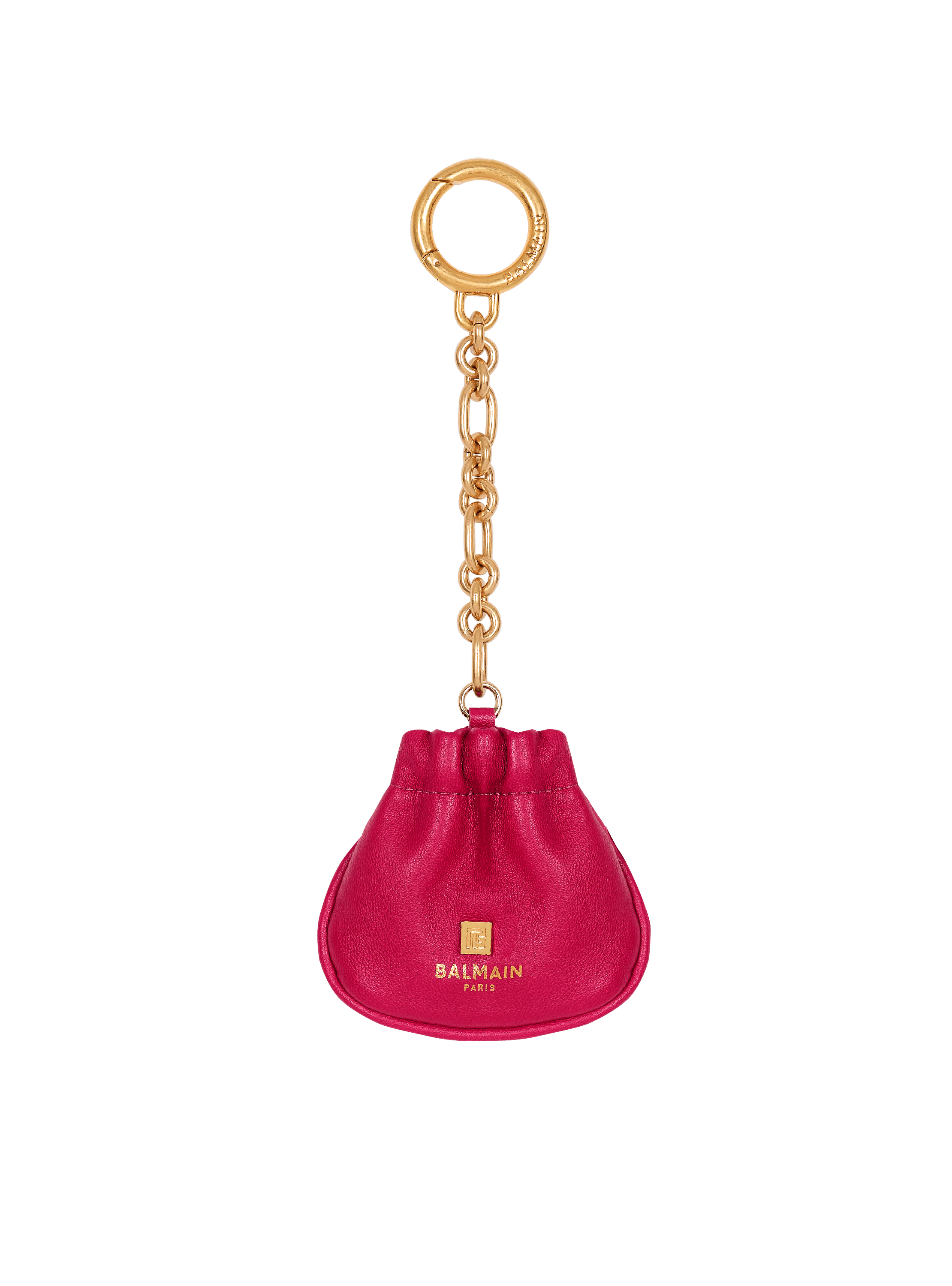 Pulse leather key ring