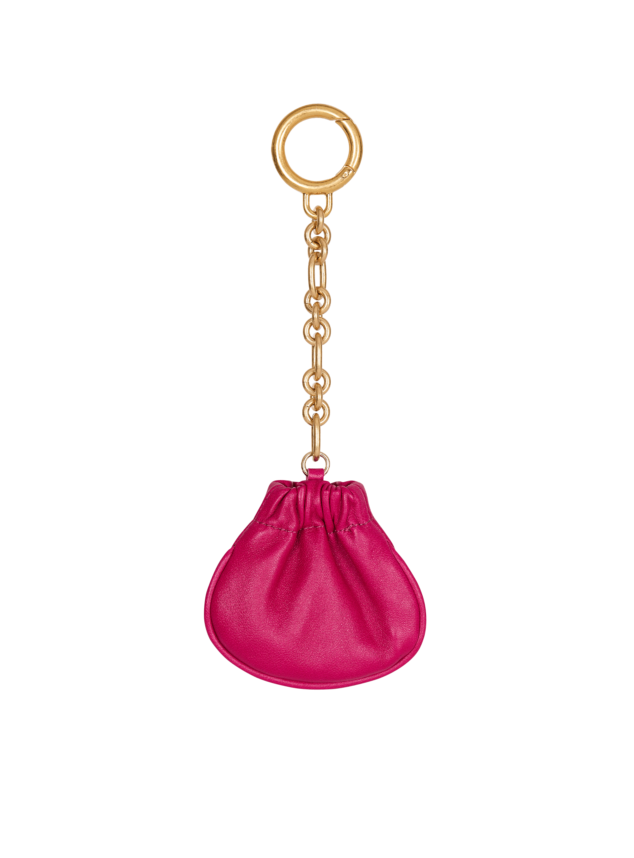 Pulse leather key ring