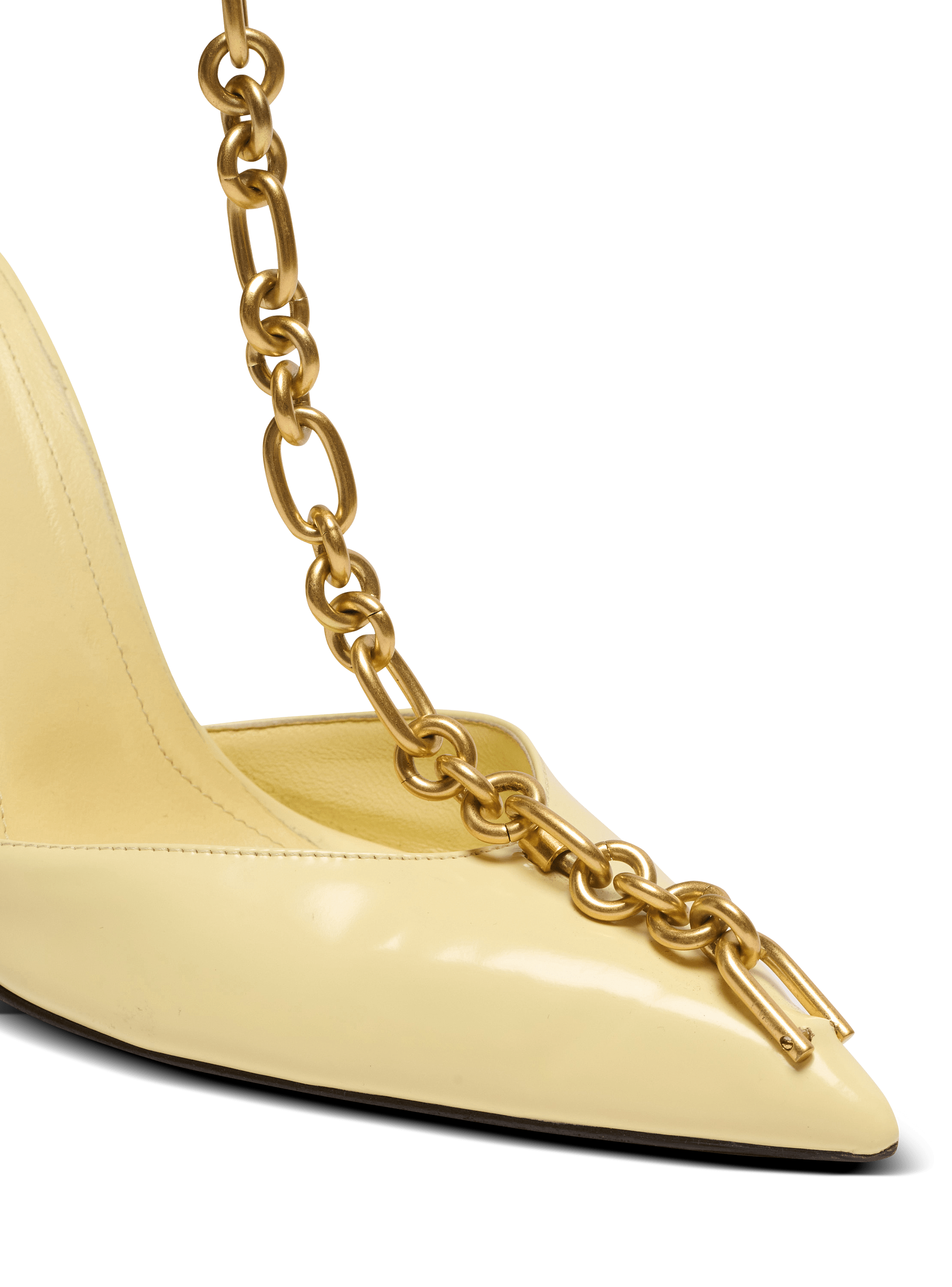 Sync patent leather stilettos