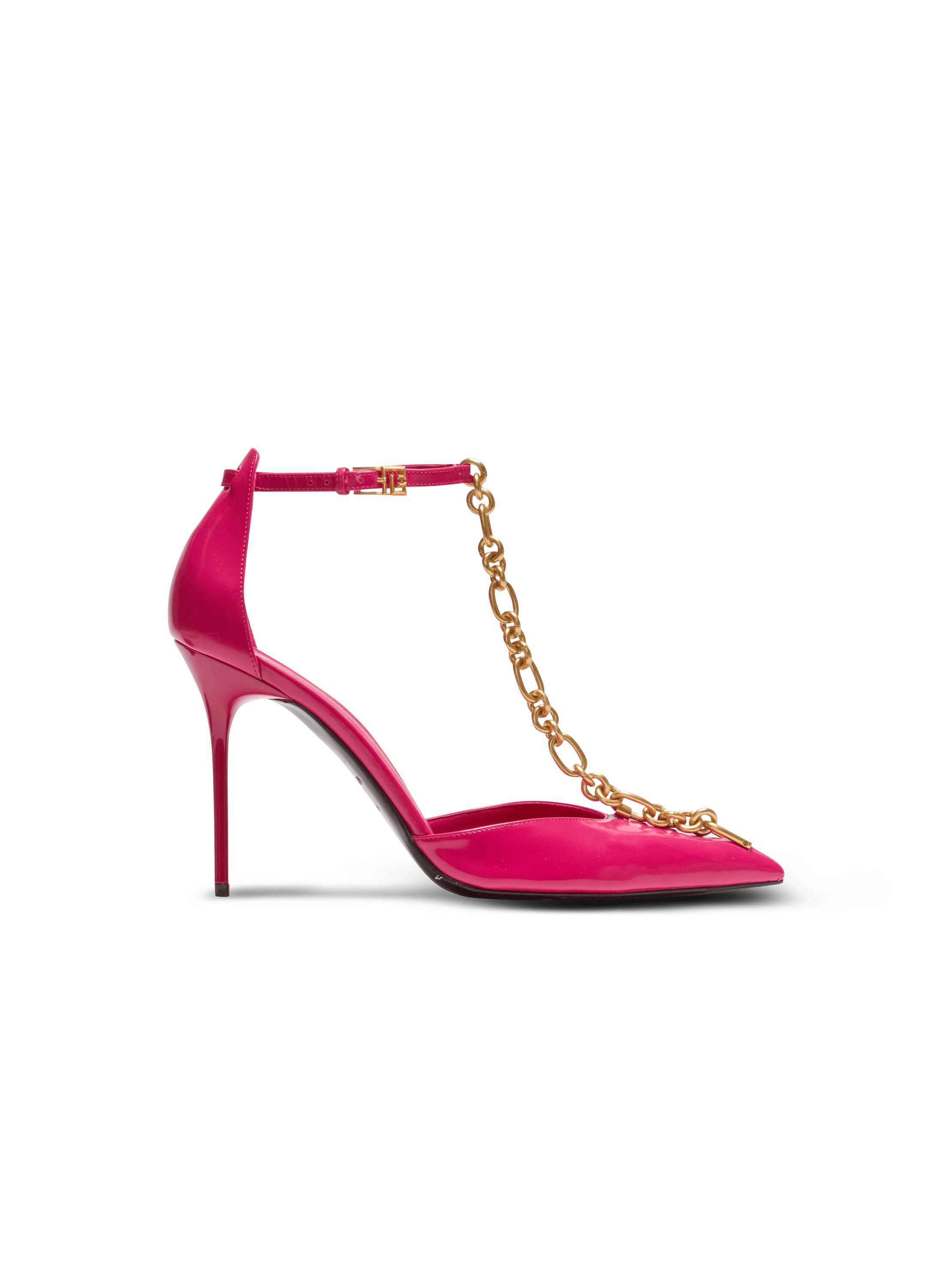 Sync patent leather stilettos