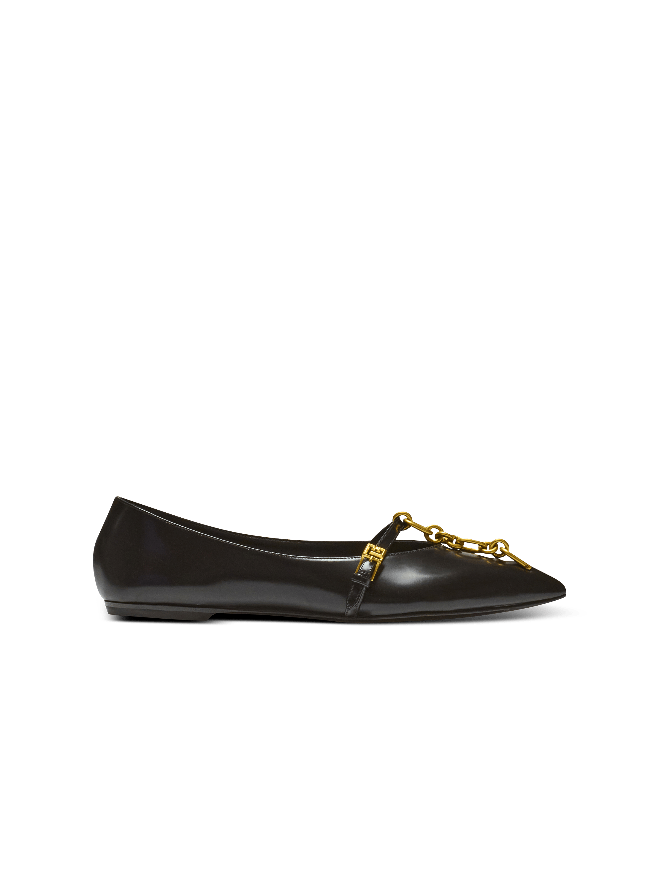 Shiny lambskin Sync ballet flats