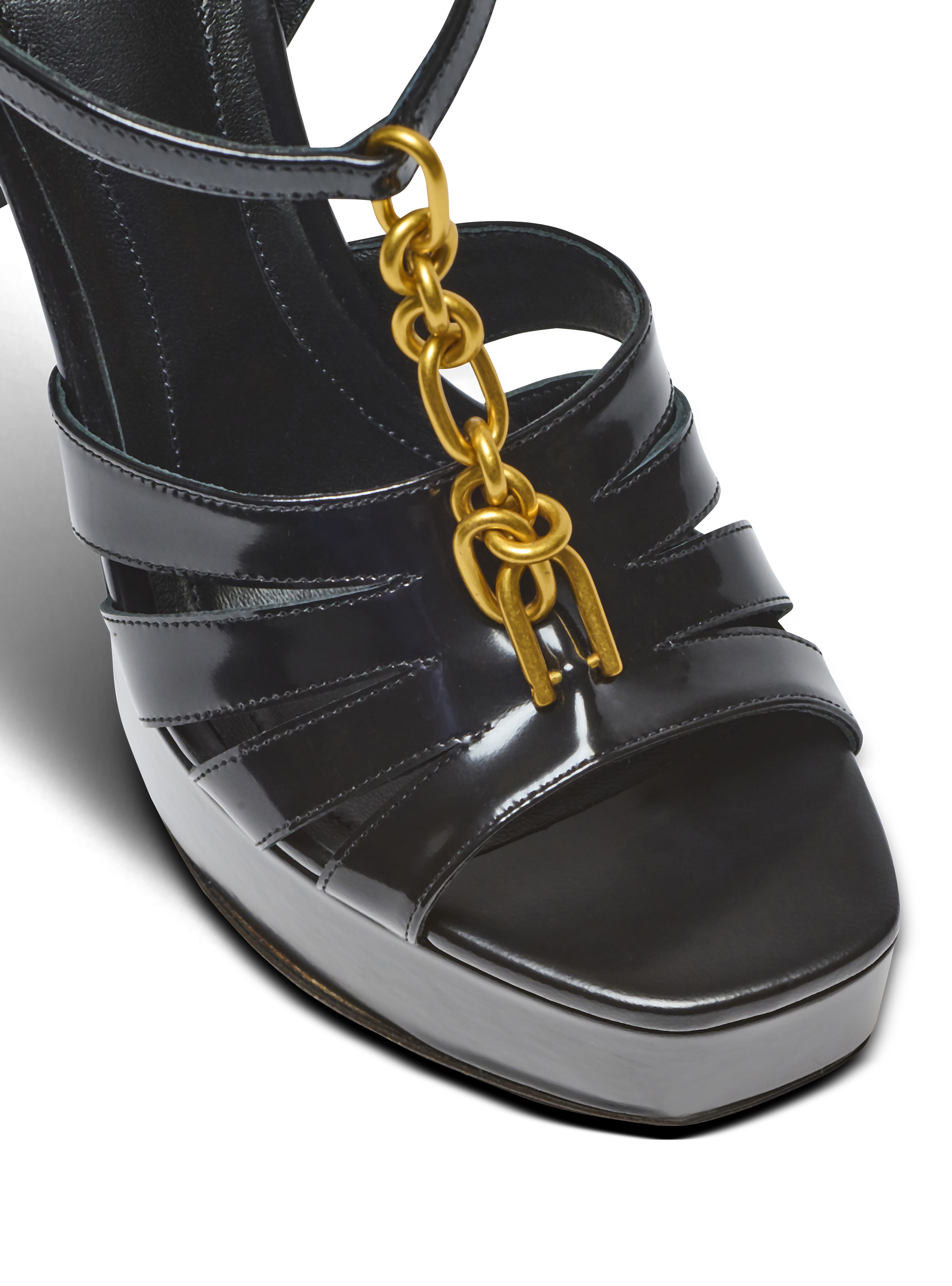 Sync パテントラムスキン プラットフォームサンダル