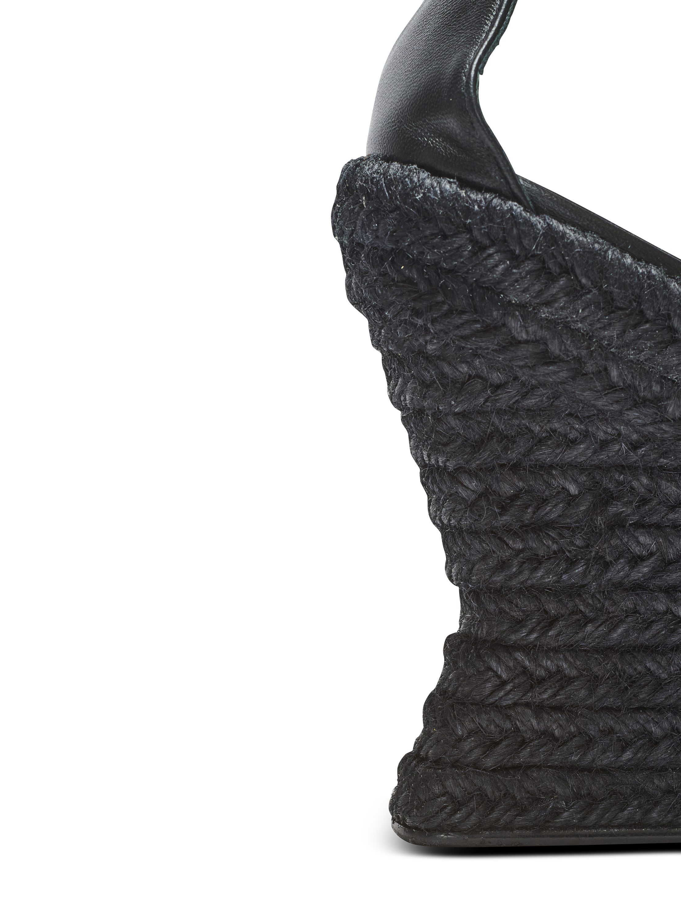 Anthem wedge lambskin espadrilles