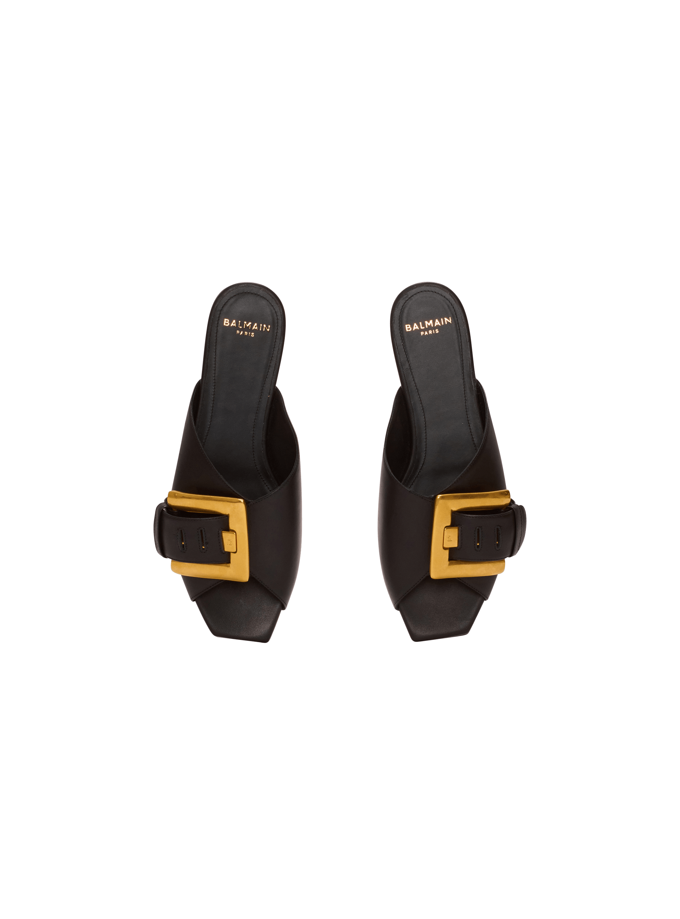 Anthem flat calfskin leather sandals