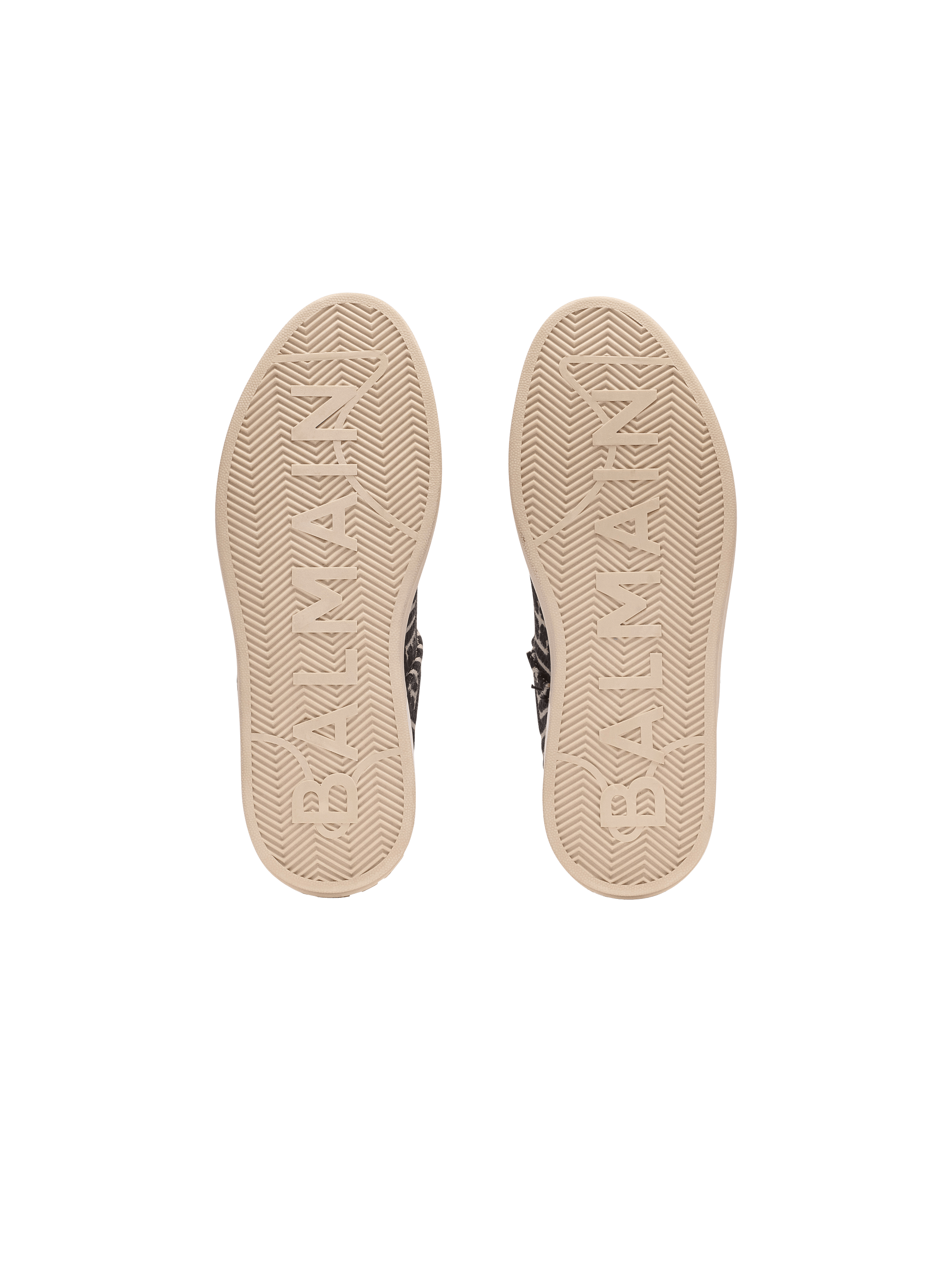 Monogram jacquard B-Court trainers