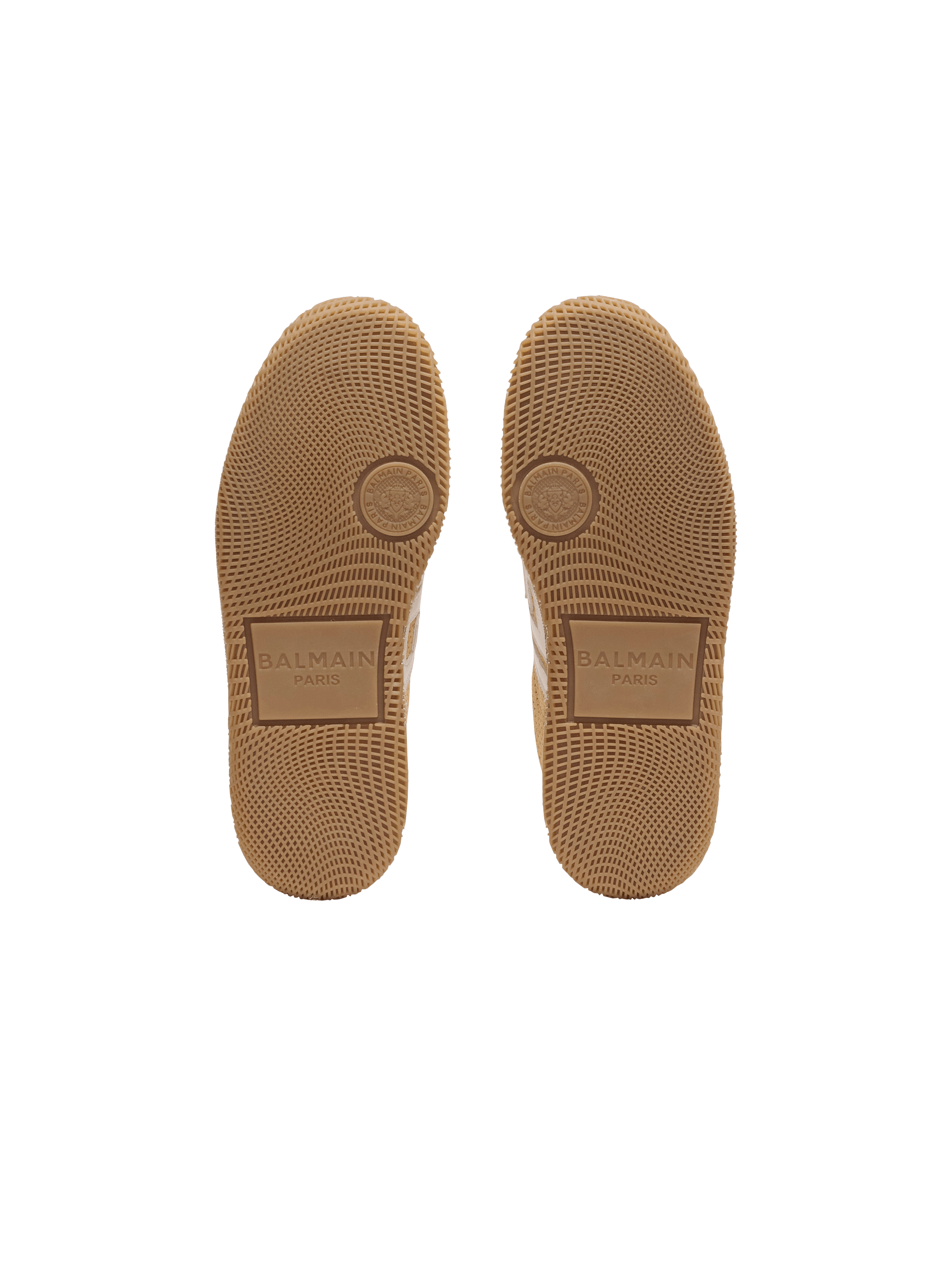 Suede Balmain Swan trainers