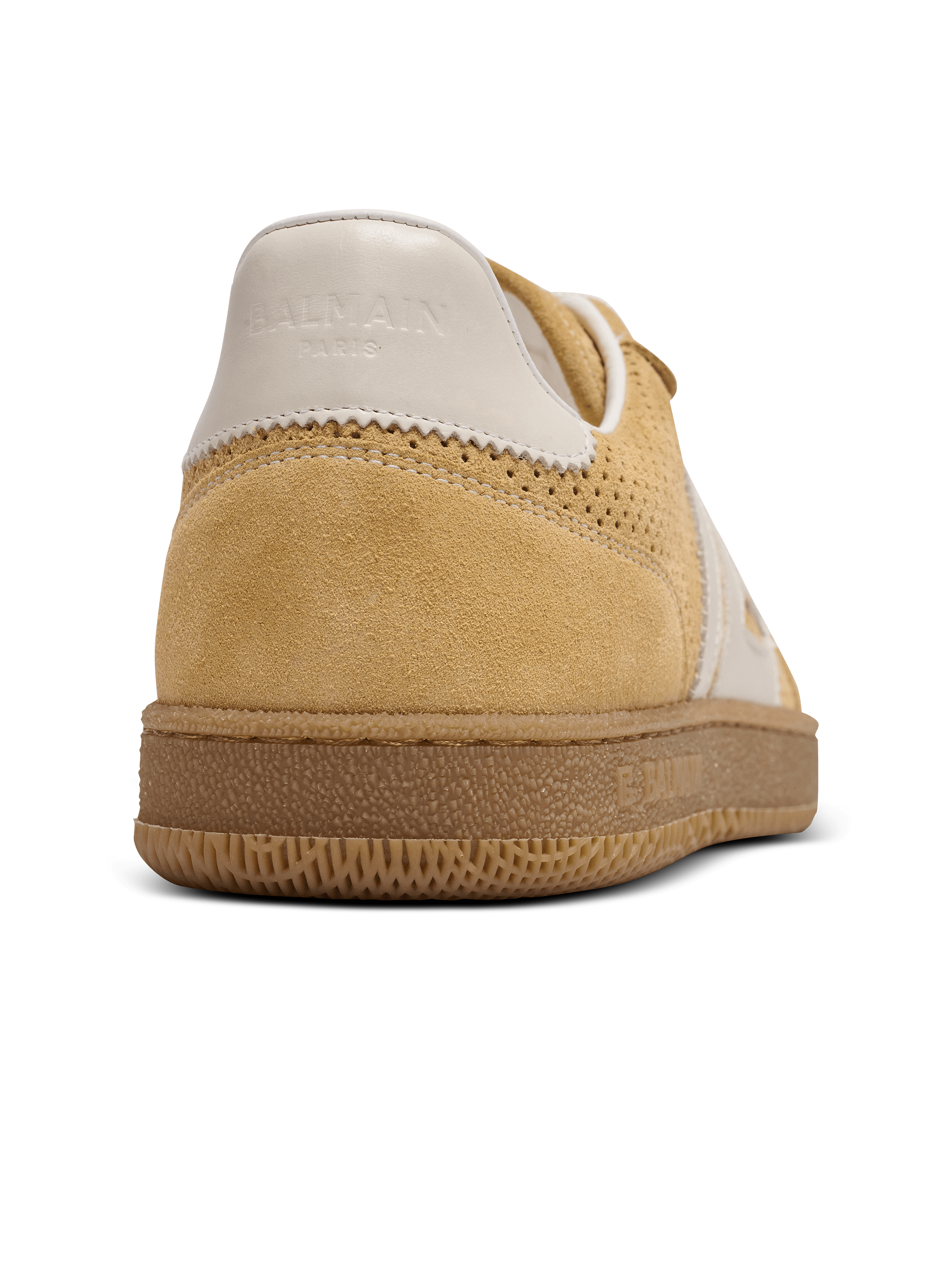 Suede Balmain Swan trainers