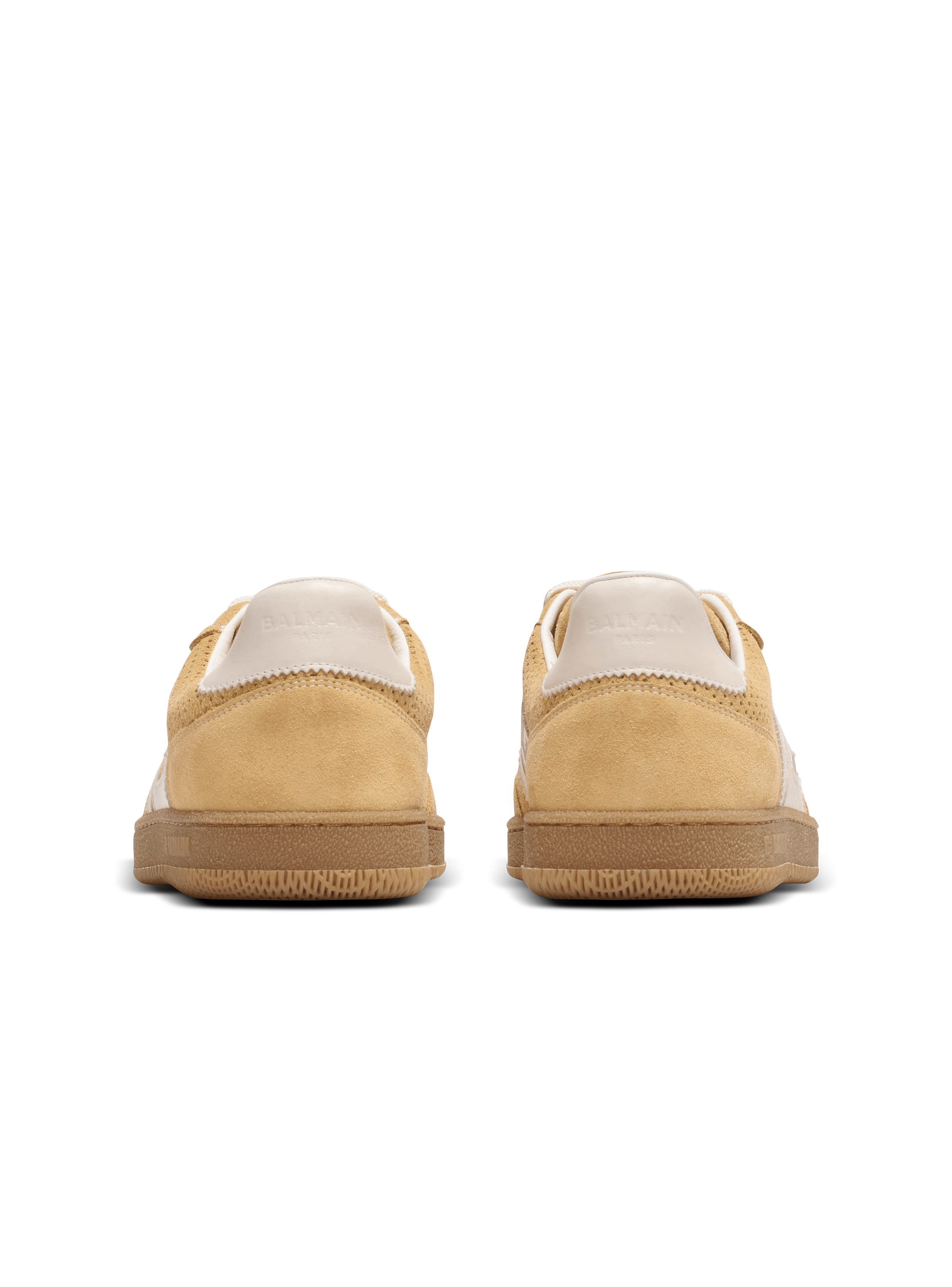 Suede Balmain Swan trainers