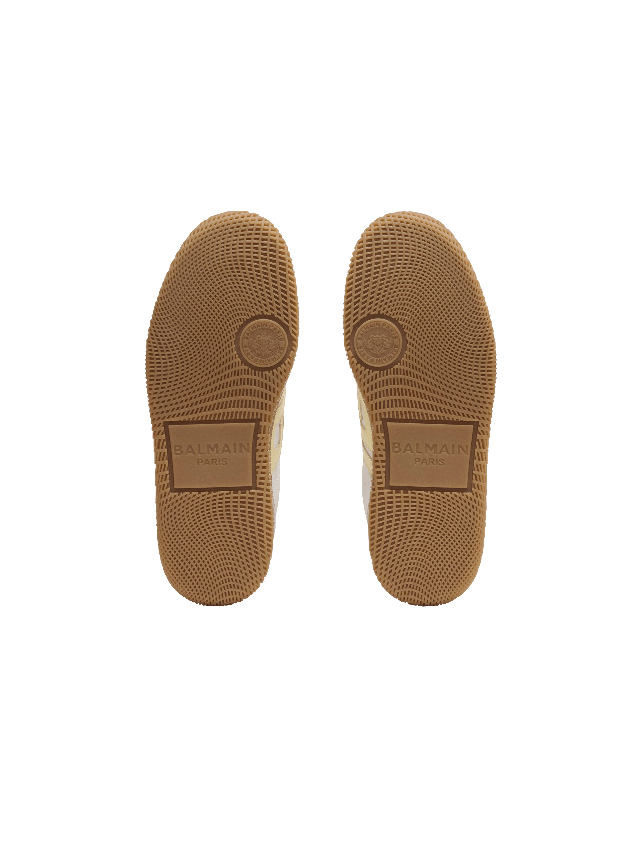 Swan trainers in calfskin and nylon