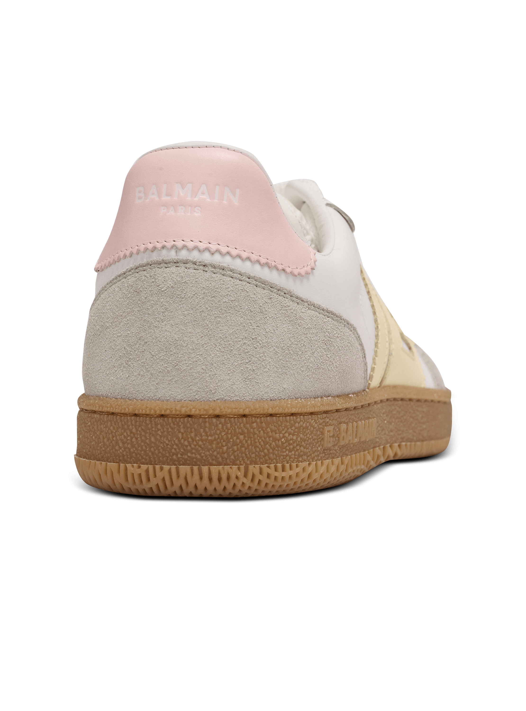 Swan trainers in calfskin and nylon