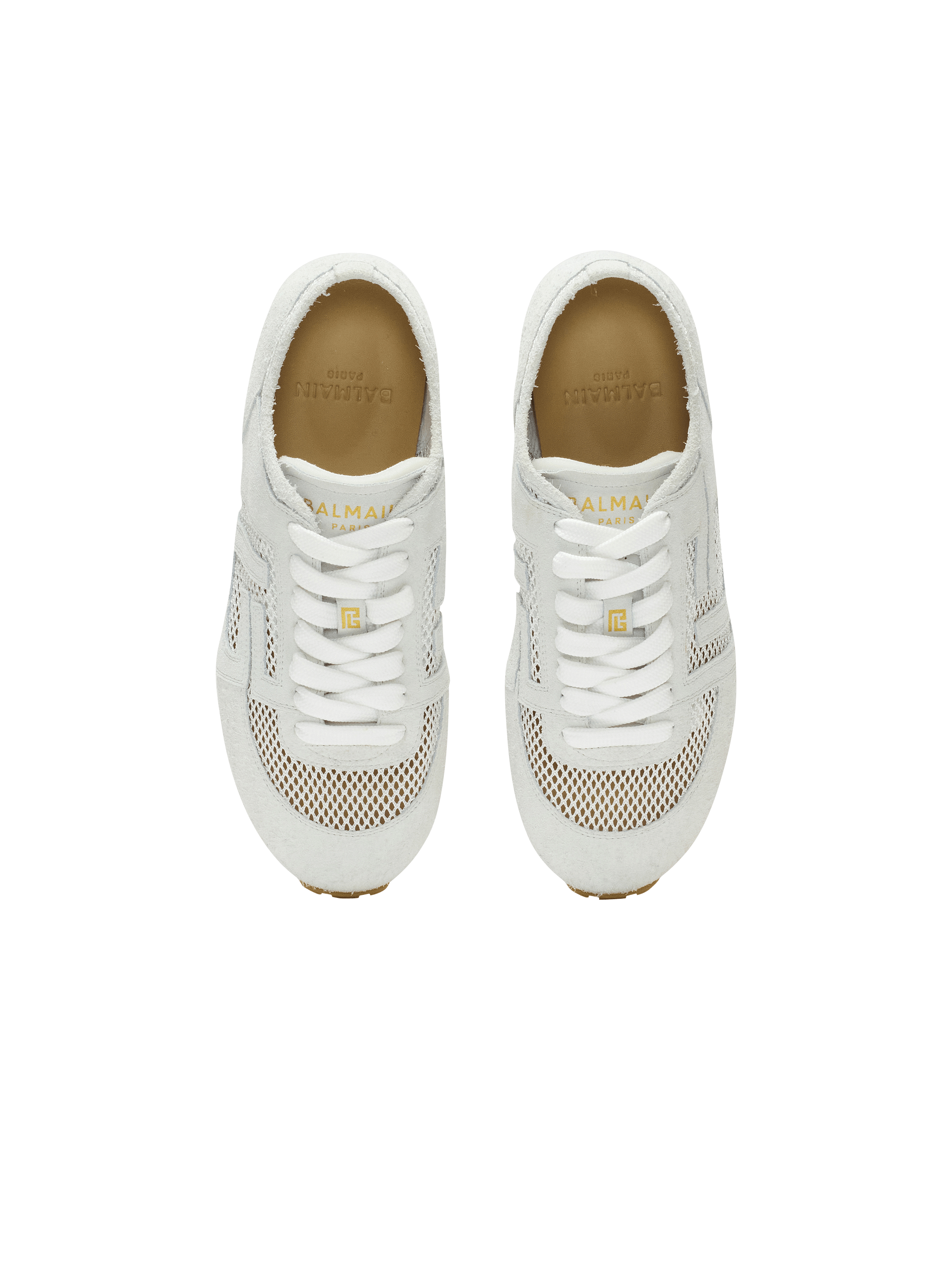 Racer 45 trainers in calfskin, suede and nylon