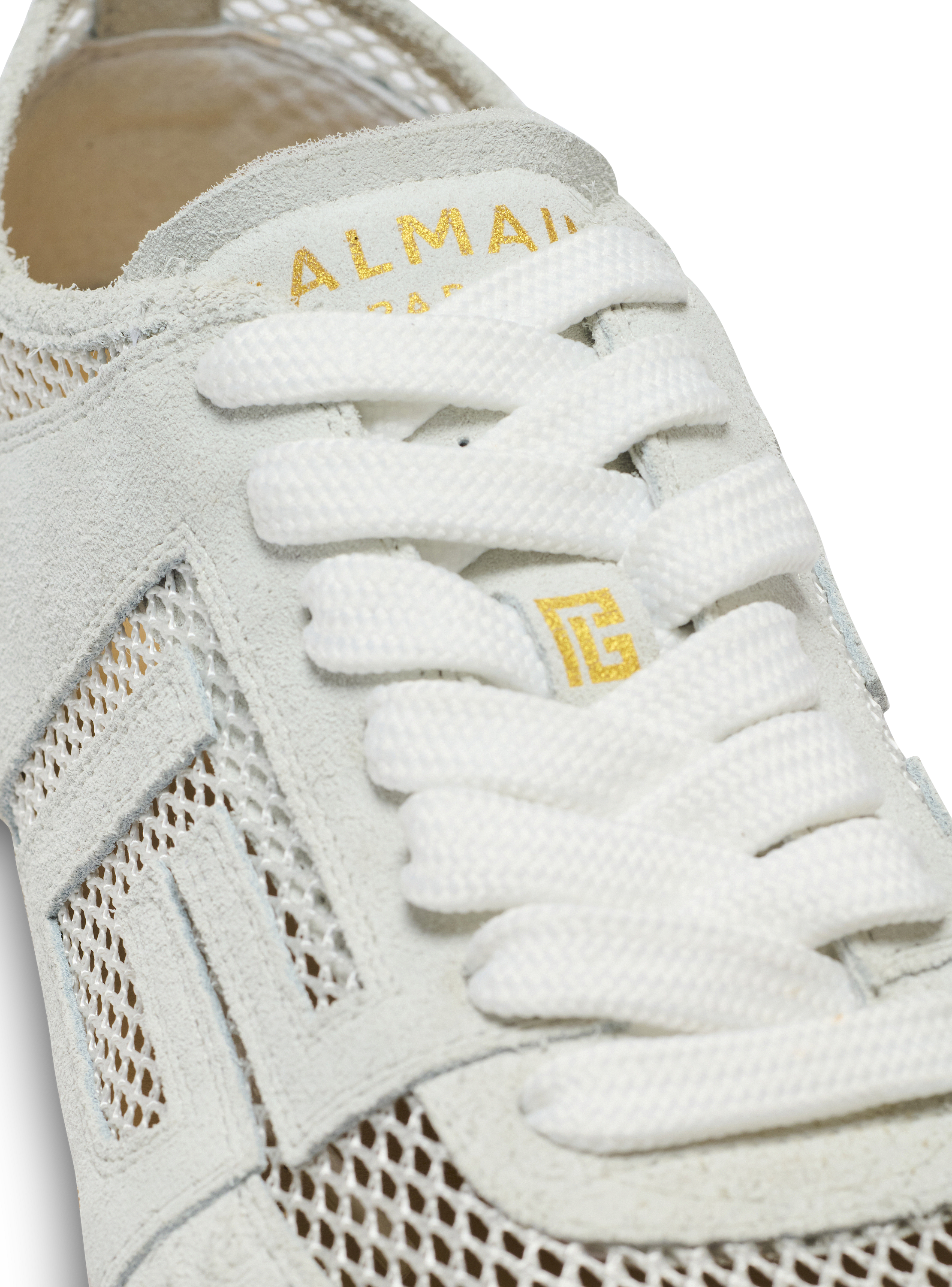 Racer 45 trainers in calfskin, suede and nylon