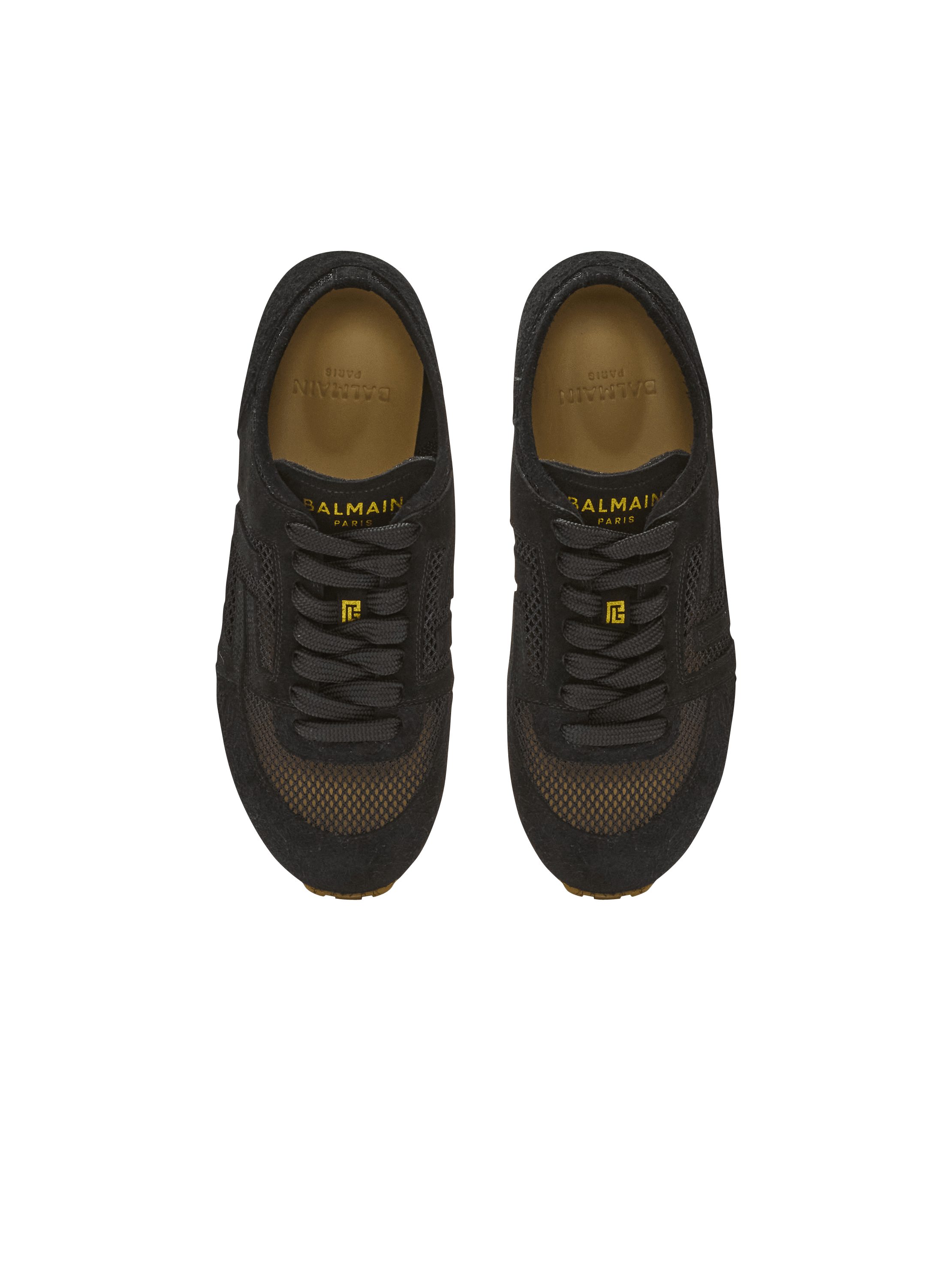 Racer 45 trainers in calfskin, suede and nylon