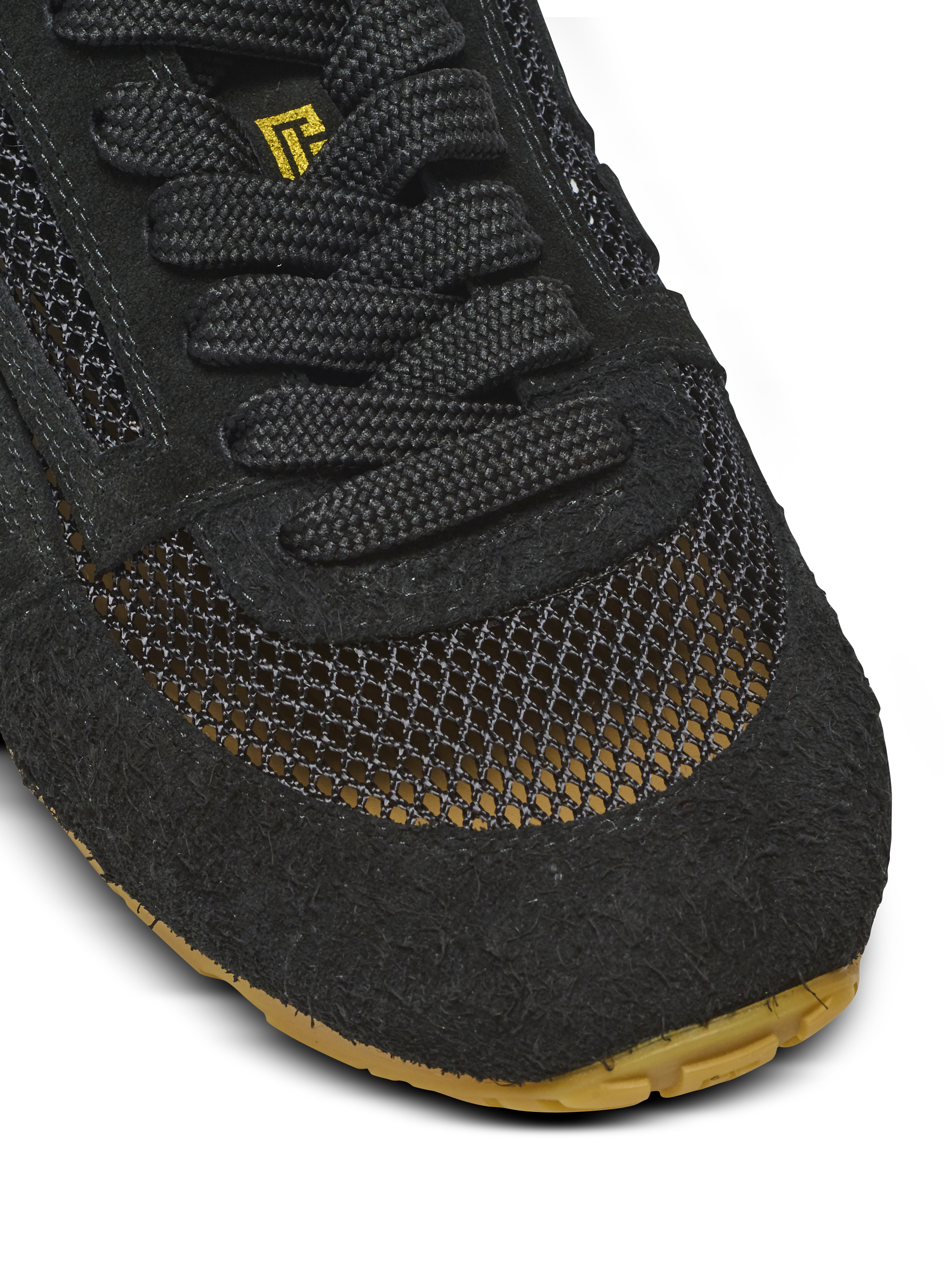 Racer 45 trainers in calfskin, suede and nylon