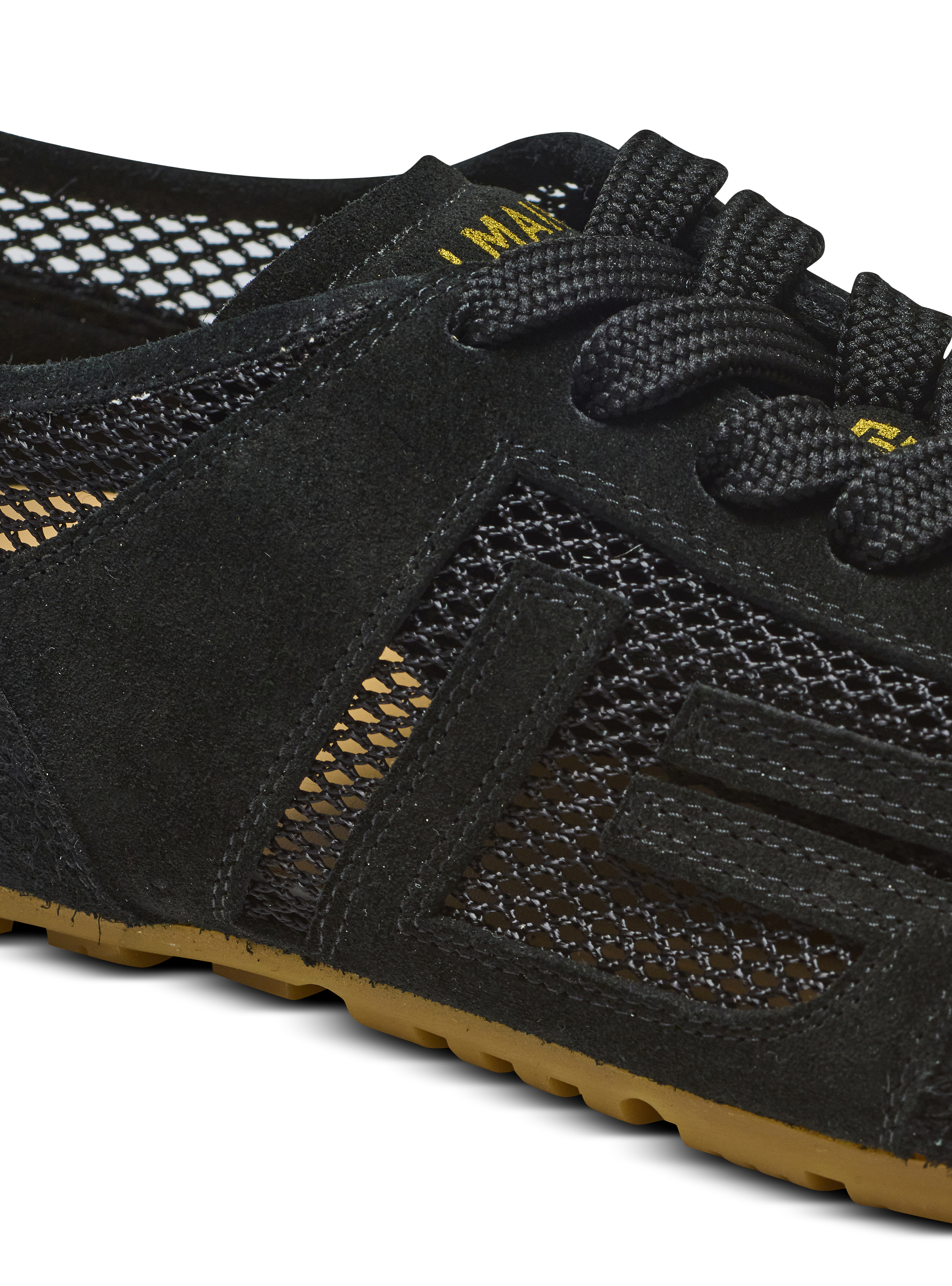 Racer 45 trainers in calfskin, suede and nylon